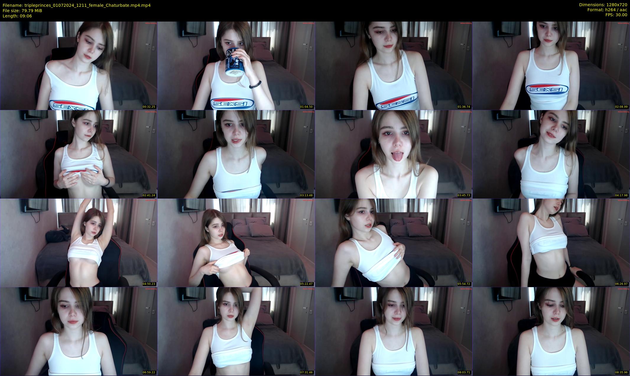 tripleprinces — 10 minute Chaturbate female cam show recording, 720p, Jul 1, 2024