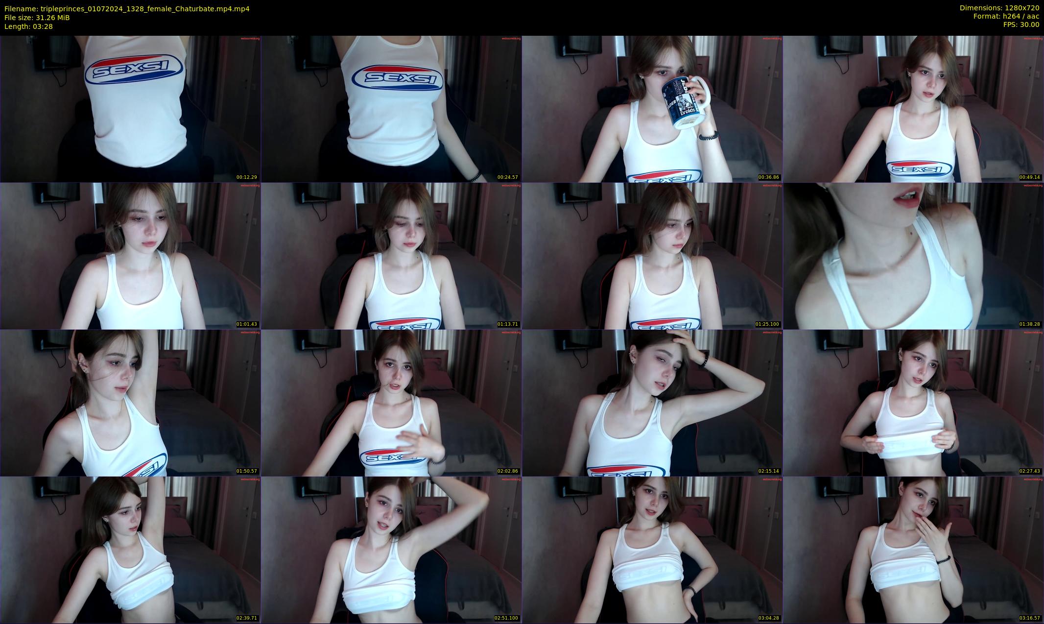 tripleprinces — 4 minute Chaturbate female cam show recording, 720p, Jul 1, 2024
