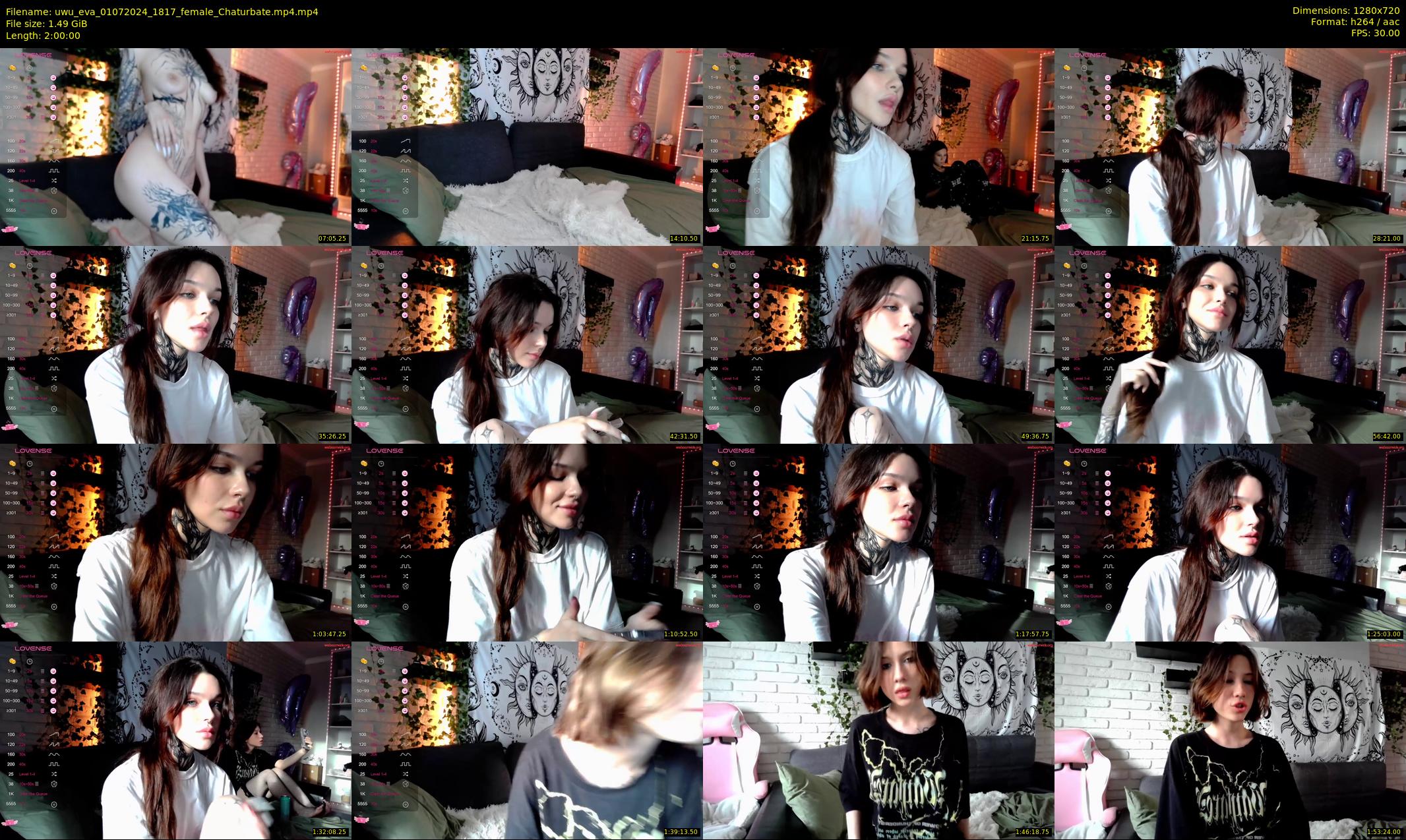 uwu_eva — 120 minute Chaturbate female cam show recording, 720p, Jul 1, 2024