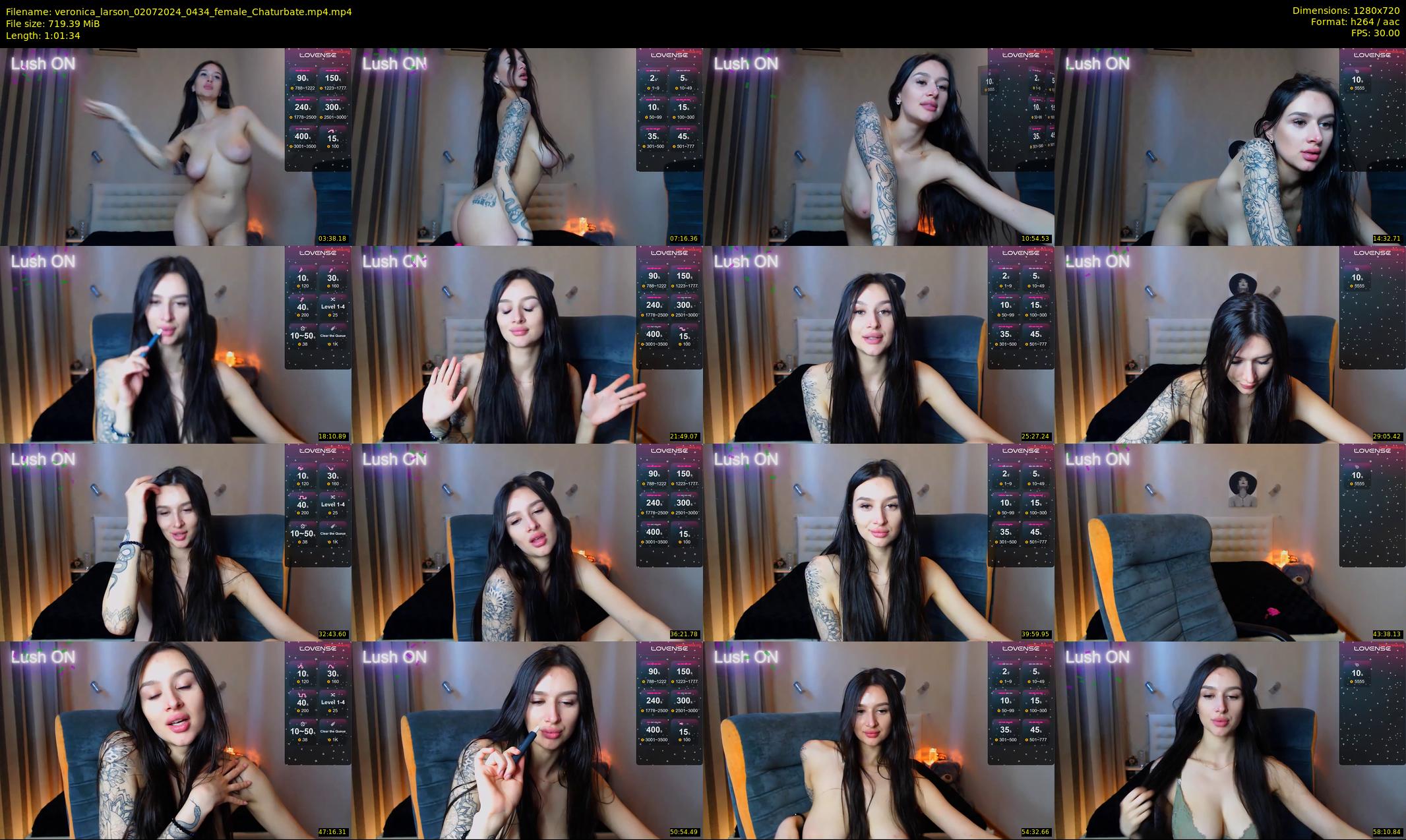 veronica_larson — 62 minute Chaturbate female cam show recording, 720p, Jul 2, 2024
