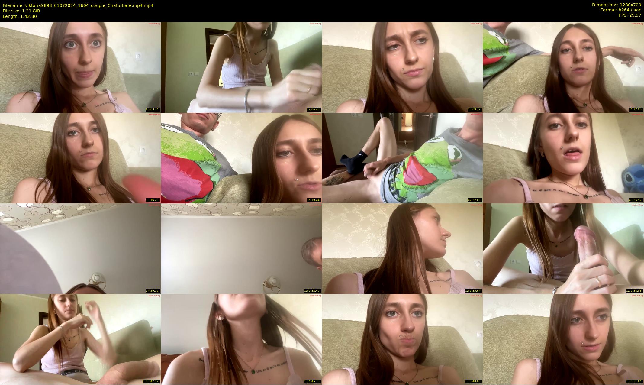 viktoria9898 — 103 minute Chaturbate couple cam show recording, 720p, Jul 1, 2024