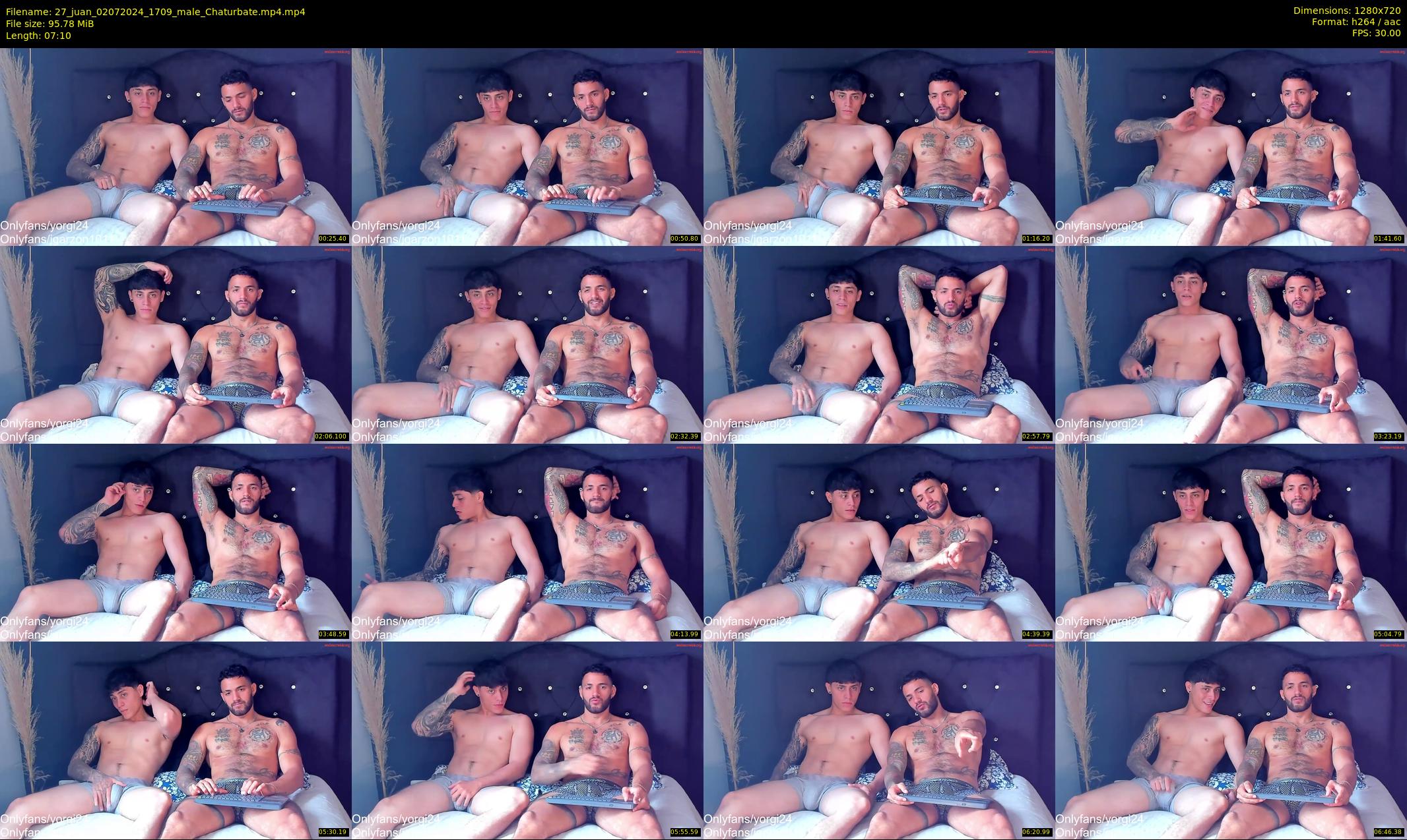 27_juan — 8 minute Chaturbate male cam show recording, 720p, Jul 2, 2024