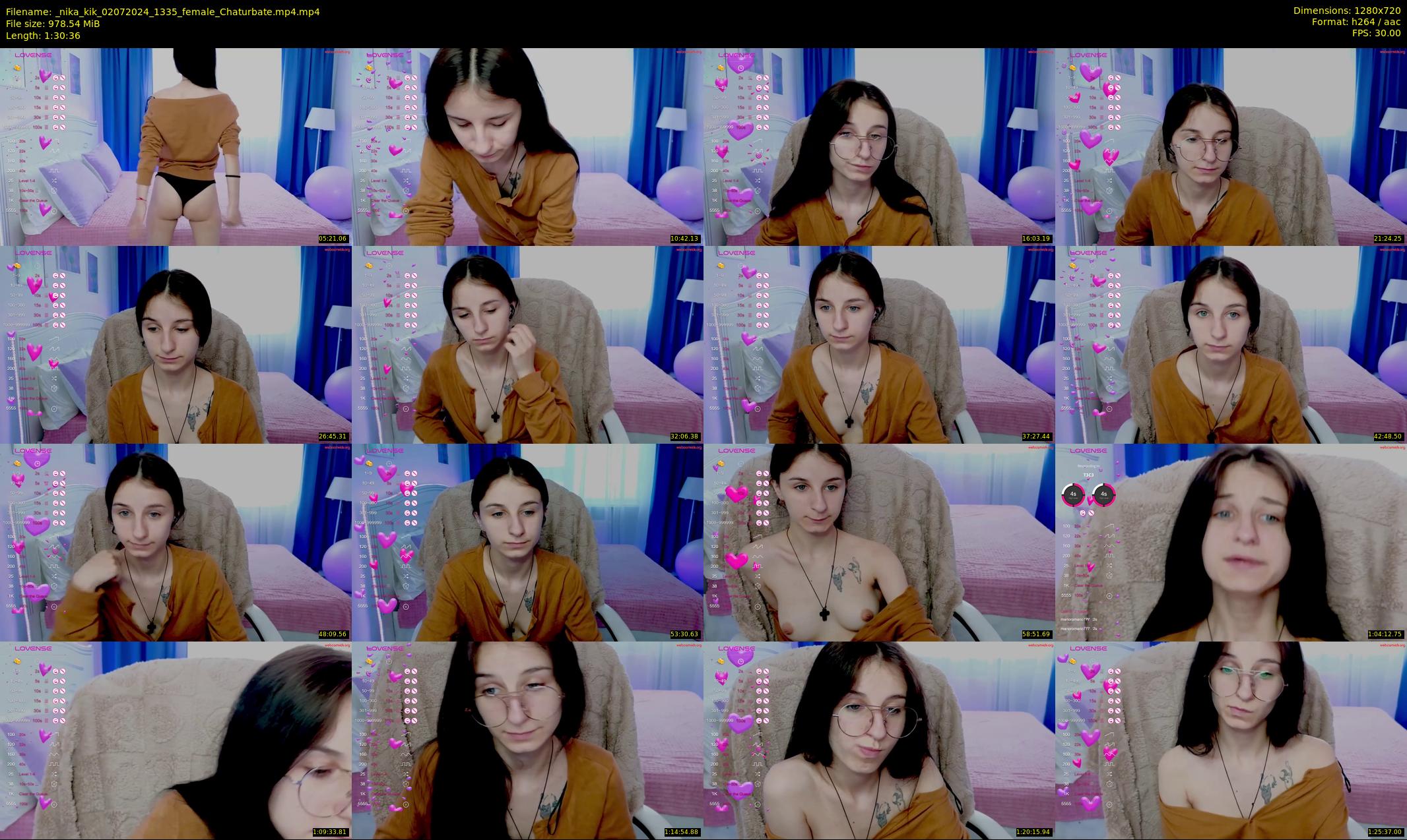 _nika_kik — 91 minute Chaturbate female cam show recording, 720p, Jul 2, 2024