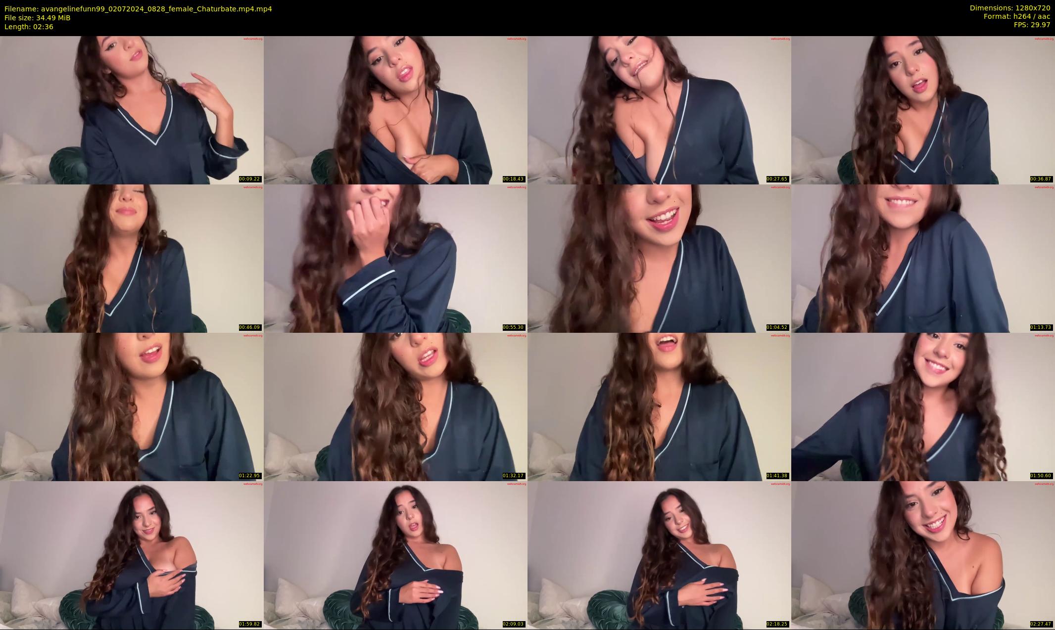 avangelinefunn99 — 3 minute Chaturbate female cam show recording, 720p, Jul 2, 2024