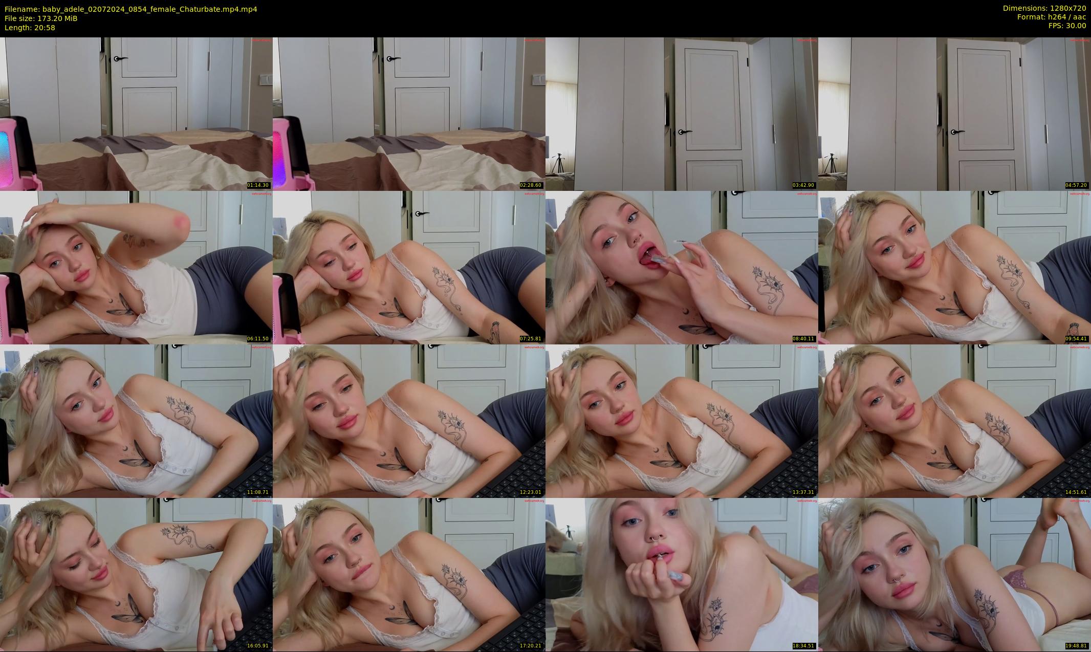 baby_adele — 21 minute Chaturbate female cam show recording, 720p, Jul 2, 2024