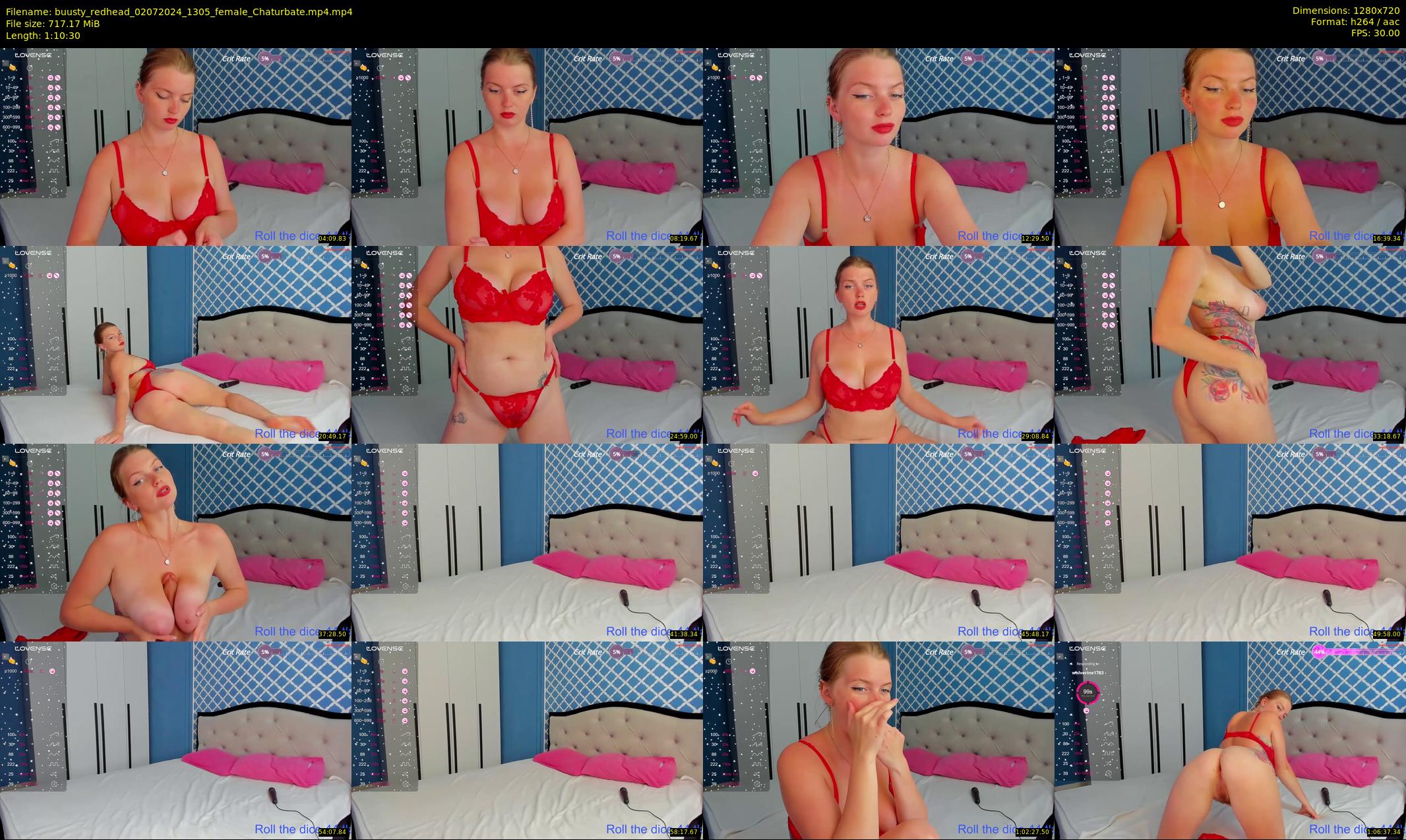 buusty_redhead — 71 minute Chaturbate female cam show recording, 720p, Jul 2, 2024