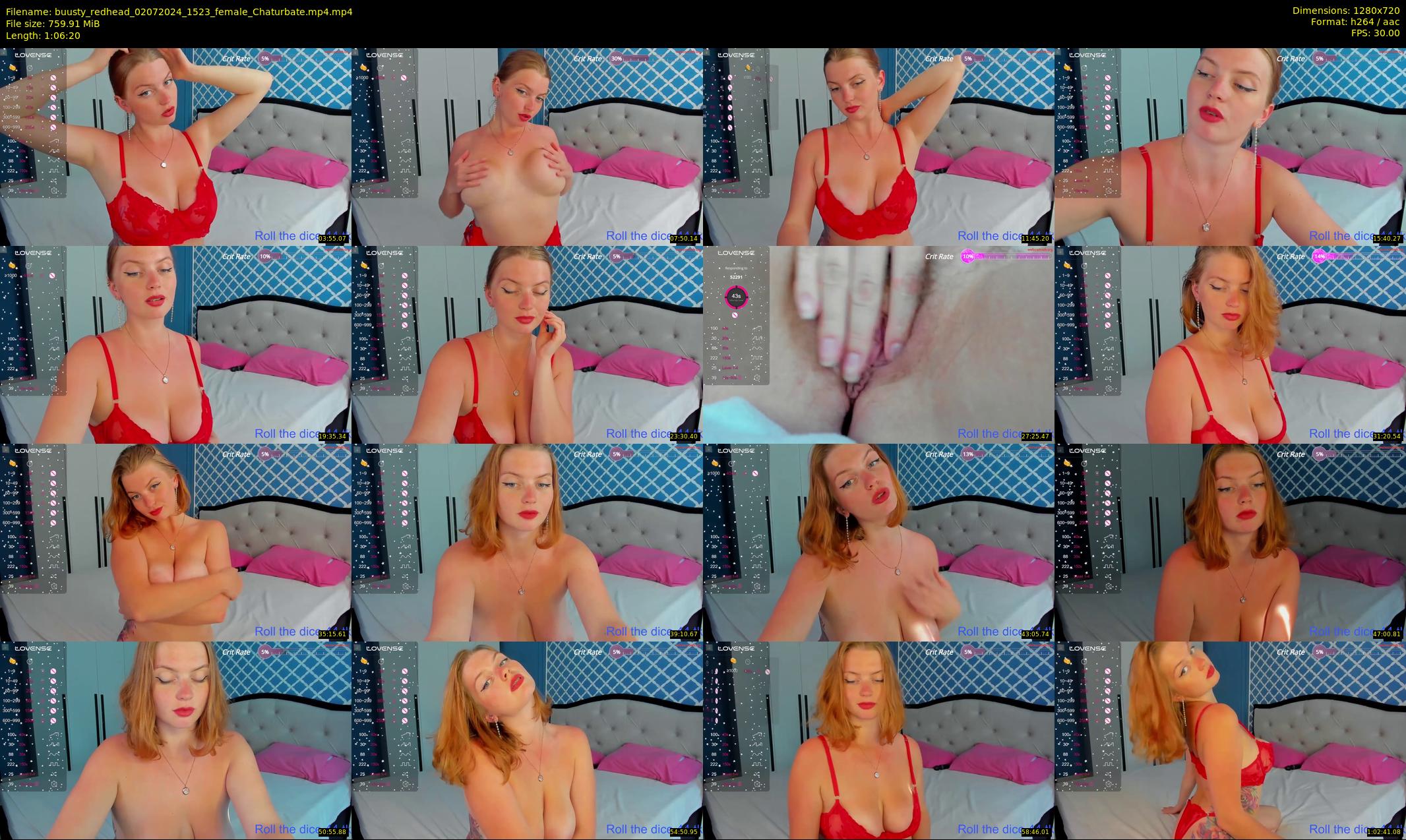 buusty_redhead — 67 minute Chaturbate female cam show recording, 720p, Jul 2, 2024