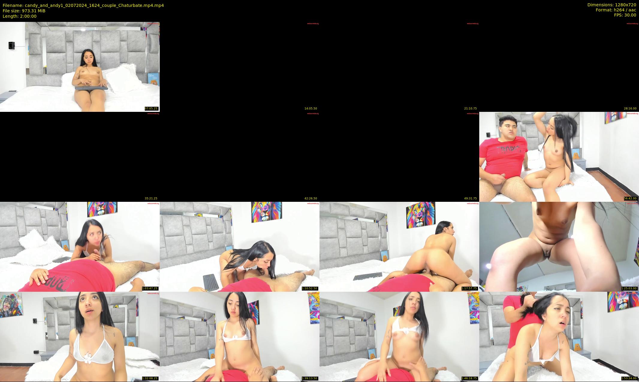 candy_and_andy1 — 120 minute Chaturbate couple cam show recording, 720p, Jul 2, 2024