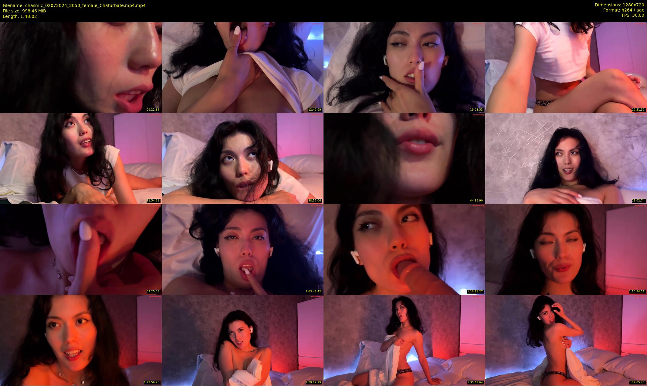 chasmic — 109 minute Chaturbate female cam show recording, 720p, Jul 2, 2024