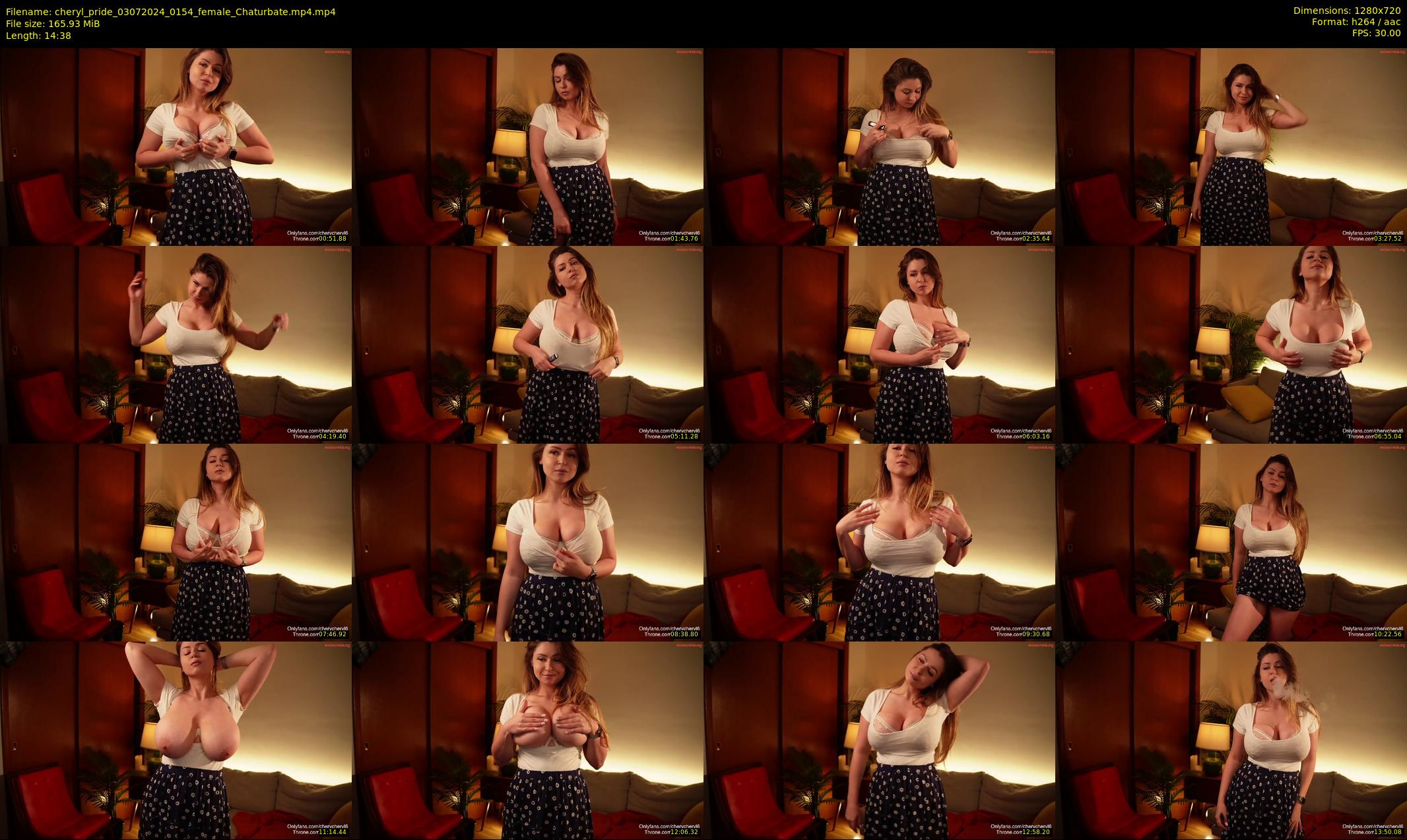 cheryl_pride — 15 minute Chaturbate female cam show recording, 720p, Jul 3, 2024