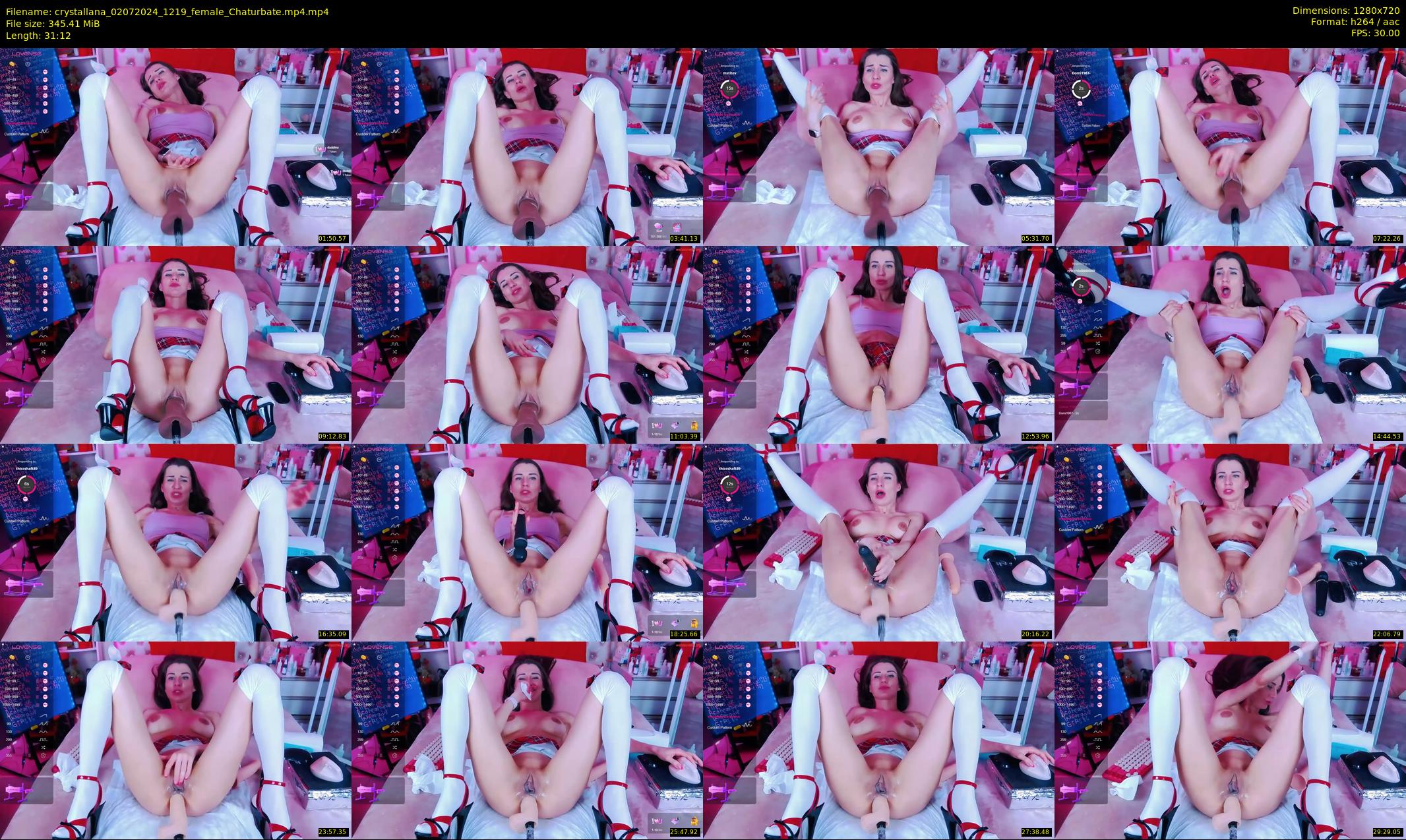crystallana — 32 minute Chaturbate female cam show recording, 720p, Jul 2, 2024