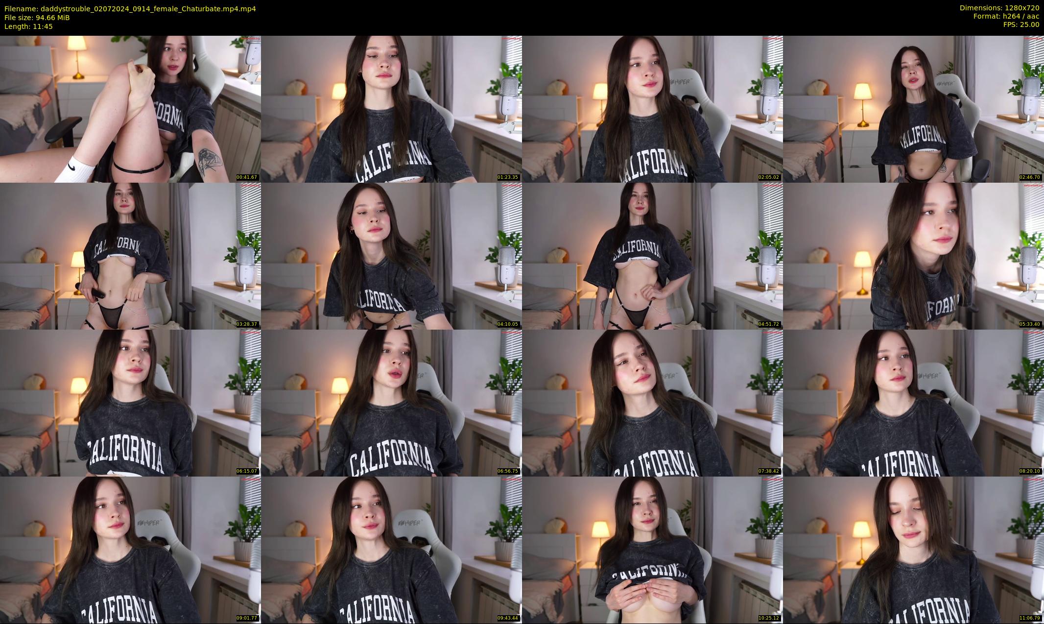 daddystrouble — 12 minute Chaturbate female cam show recording, 720p, Jul 2, 2024