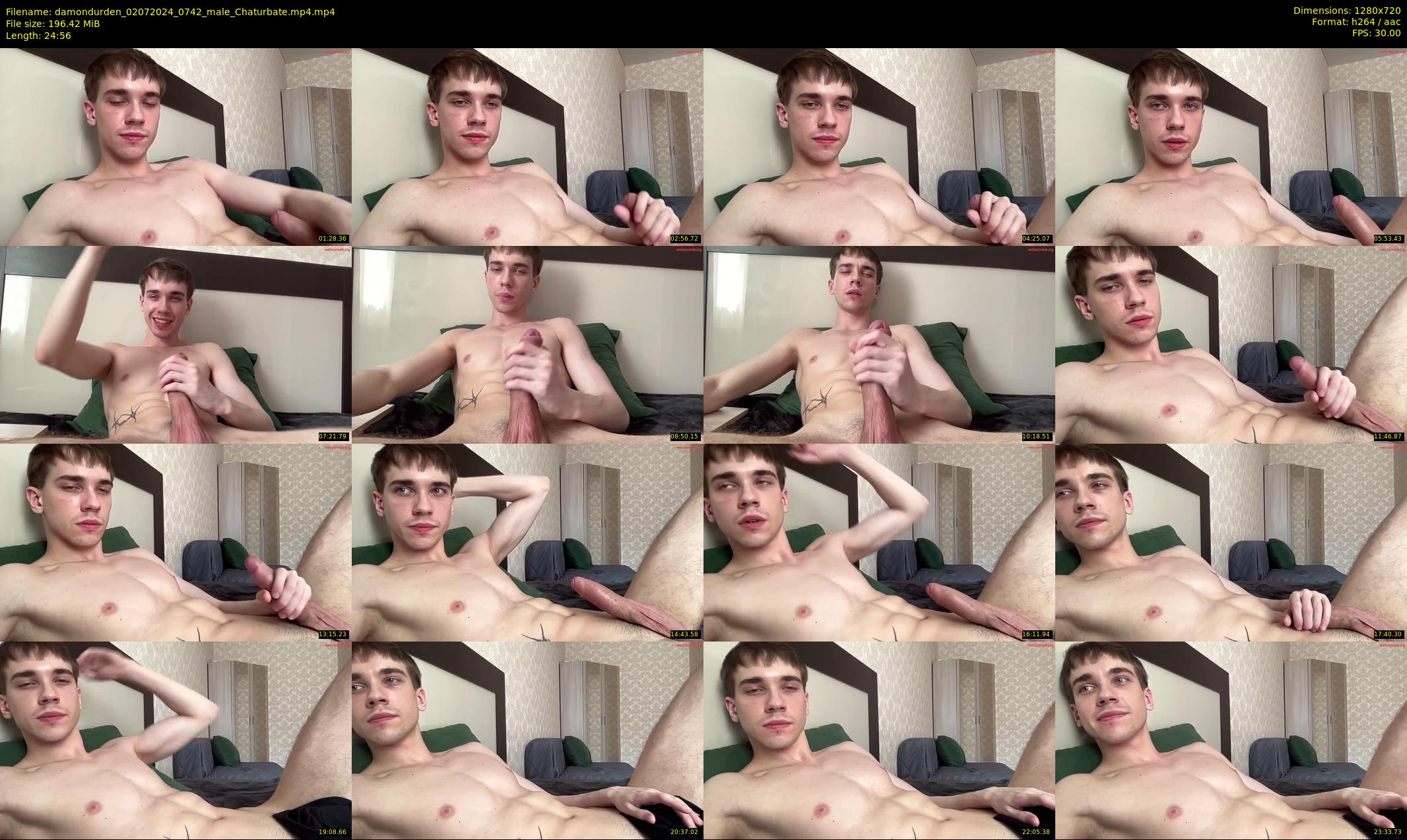 damondurden — 25 minute Chaturbate male cam show recording, 720p, Jul 2, 2024