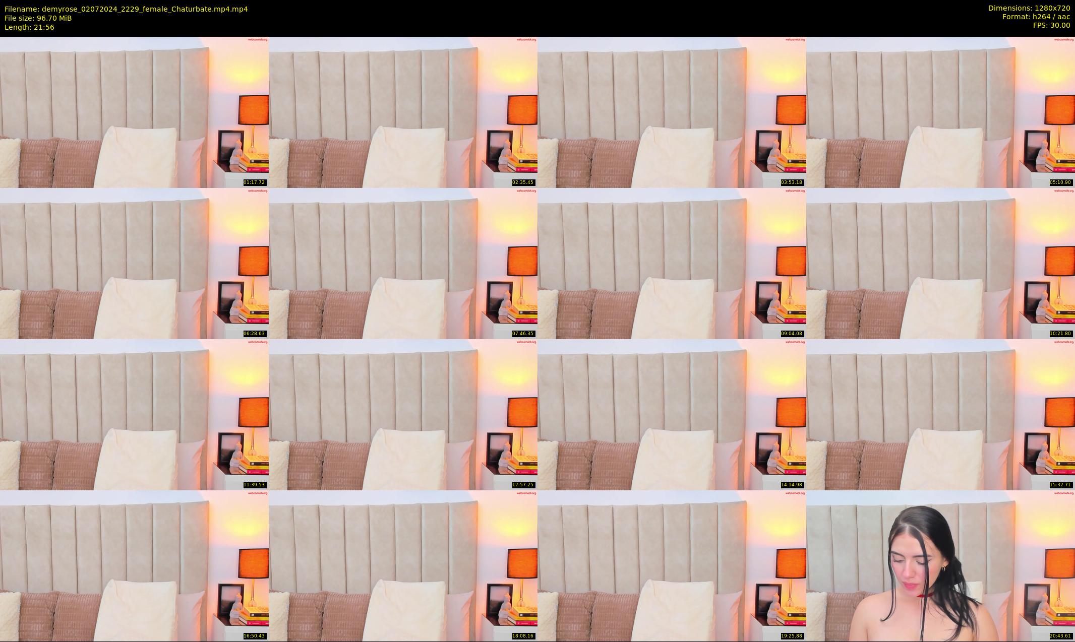 demyrose — 22 minute Chaturbate female cam show recording, 720p, Jul 2, 2024