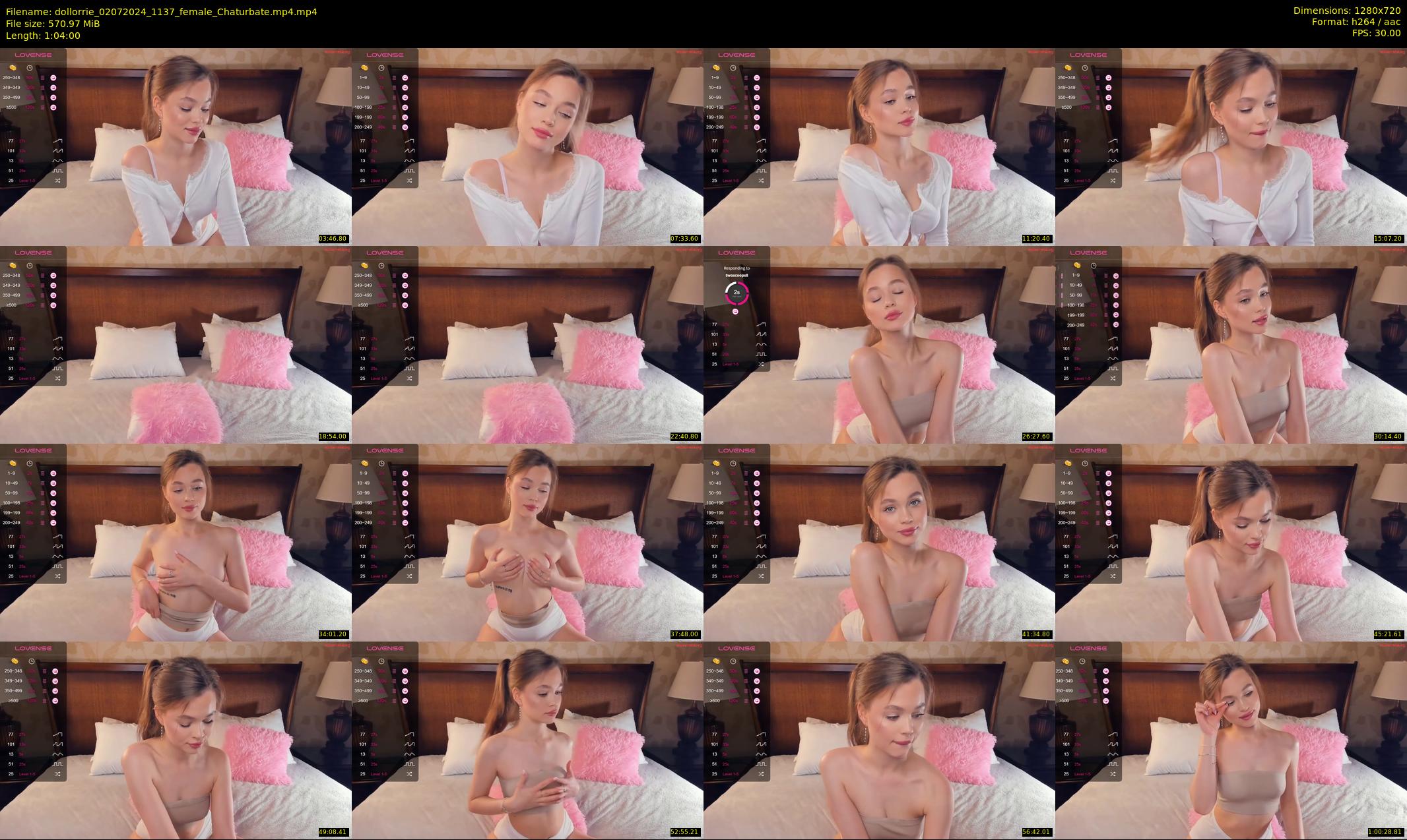 dollorrie — 64 minute Chaturbate couple cam show recording, 720p, Jul 2, 2024