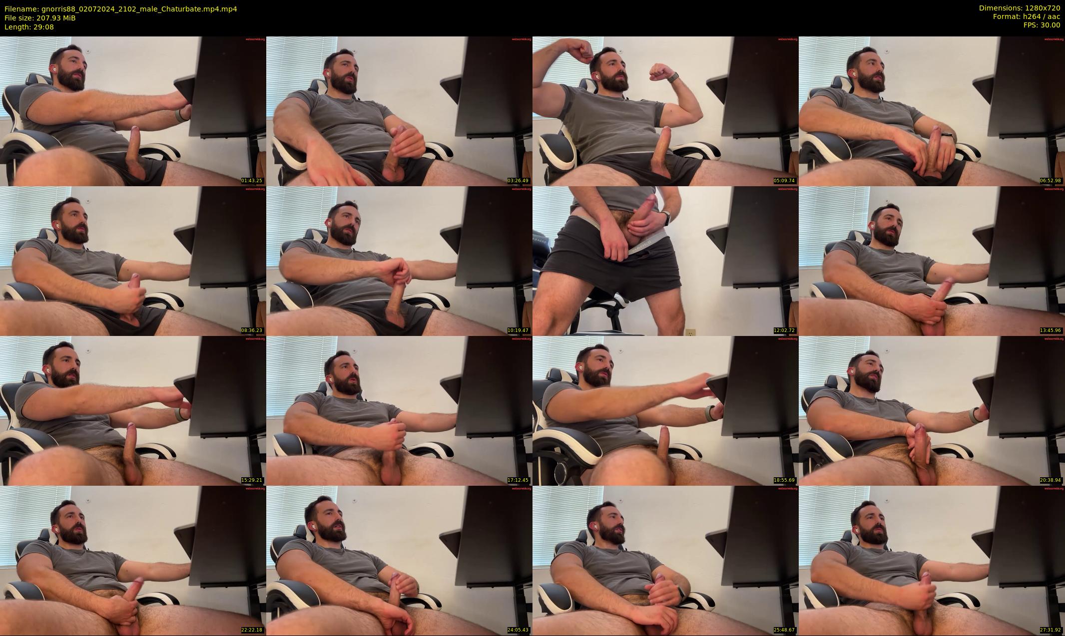 gnorris88 — 30 minute Chaturbate male cam show recording, 720p, Jul 2, 2024
