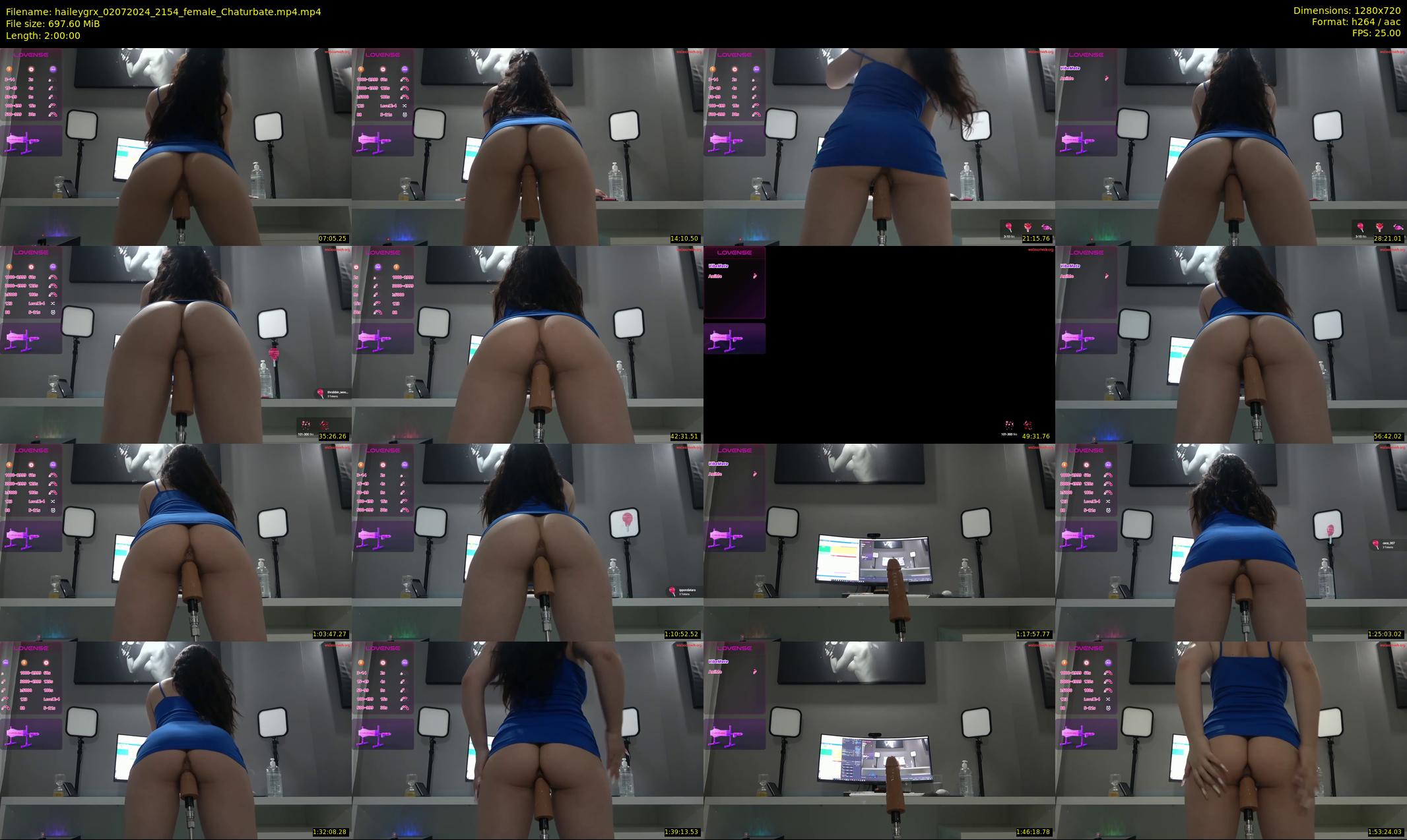 haileygrx — 120 minute Chaturbate female cam show recording, 720p, Jul 2, 2024