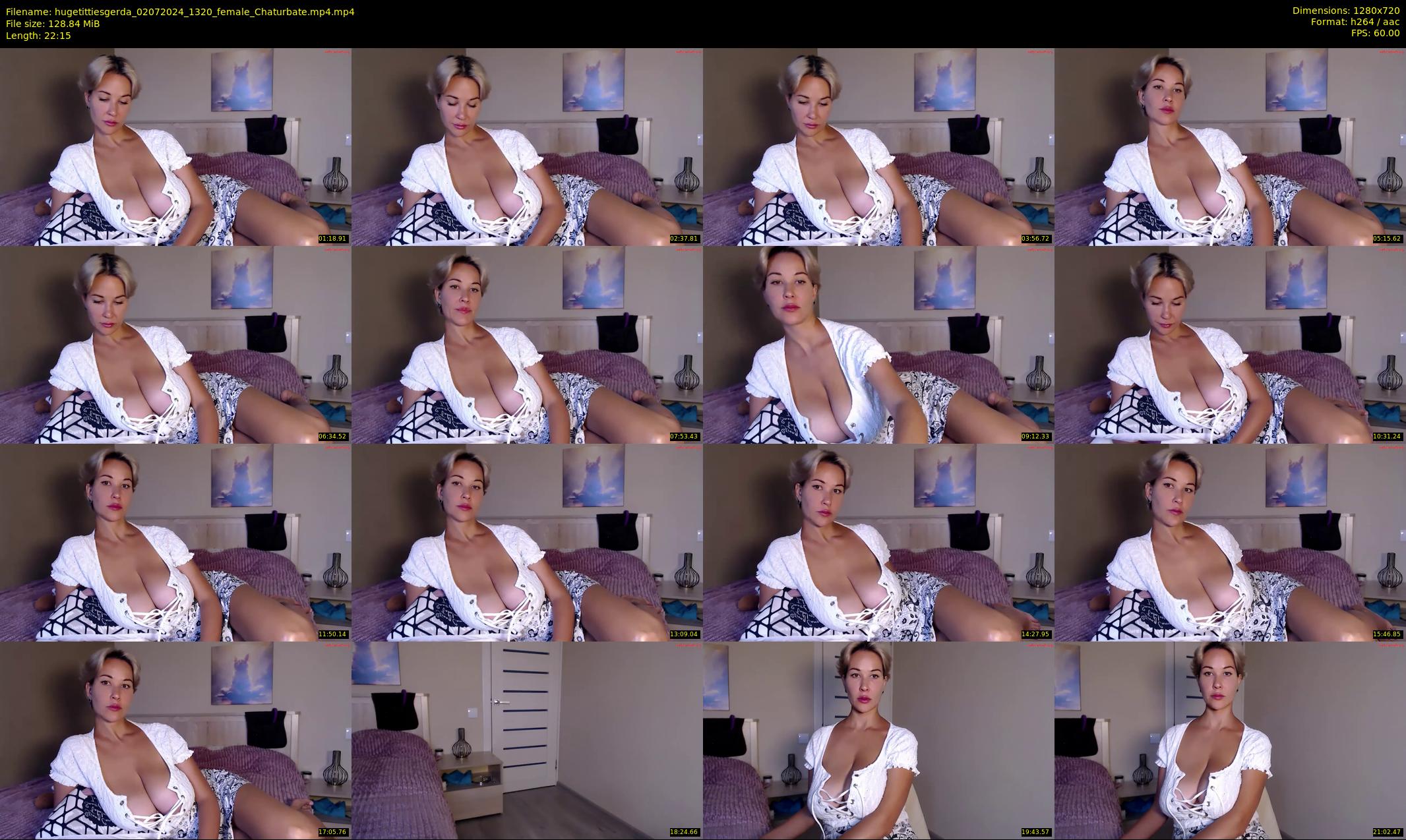 hugetittiesgerda — 23 minute Chaturbate female cam show recording, 720p, Jul 2, 2024