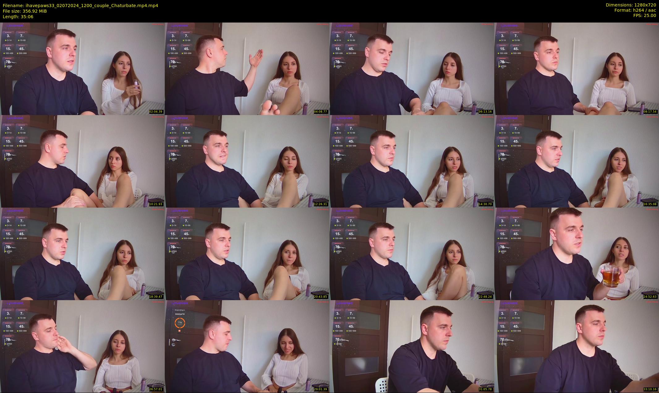 ihavepaws33 — 36 minute Chaturbate couple cam show recording, 720p, Jul 2, 2024