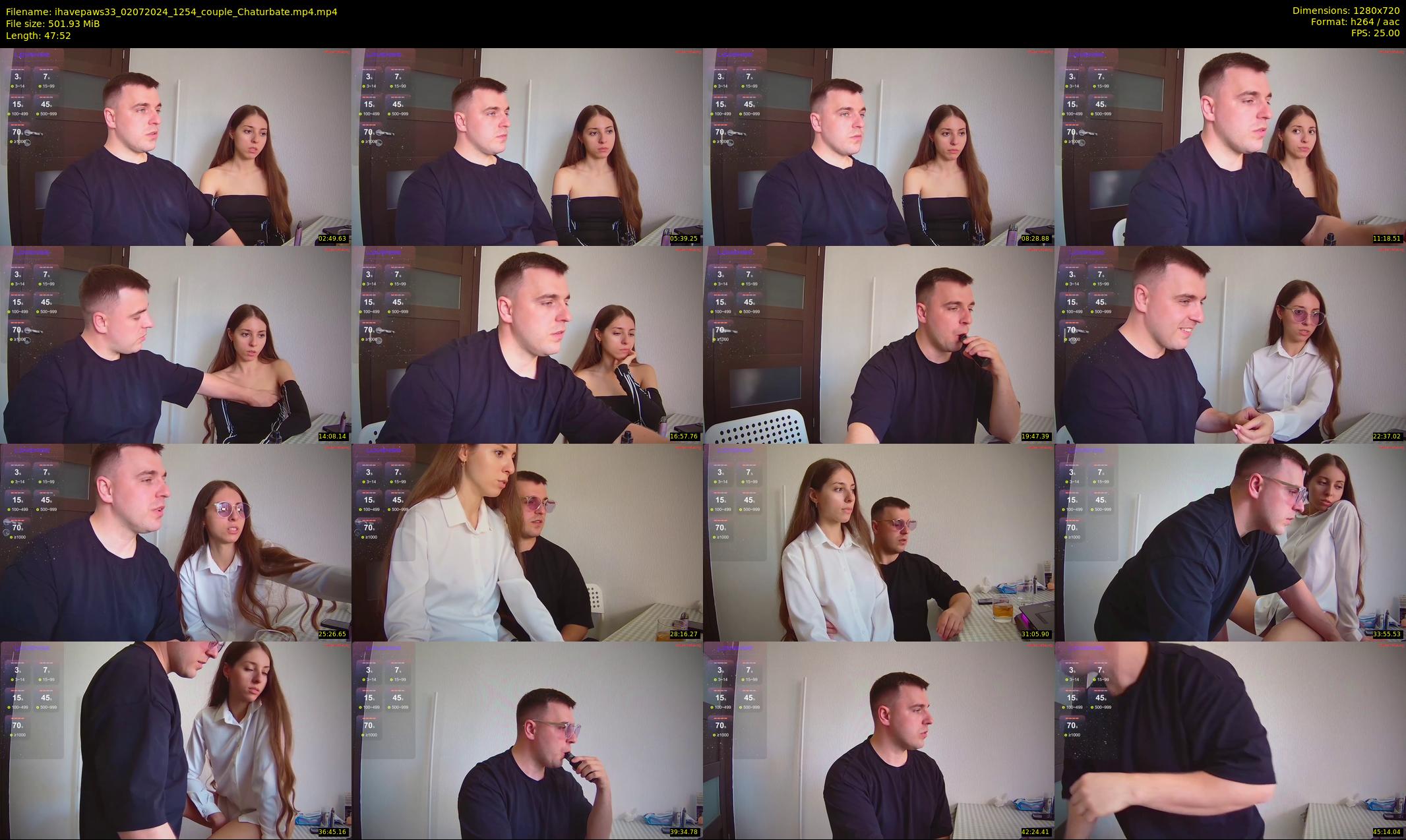 ihavepaws33 — 48 minute Chaturbate couple cam show recording, 720p, Jul 2, 2024