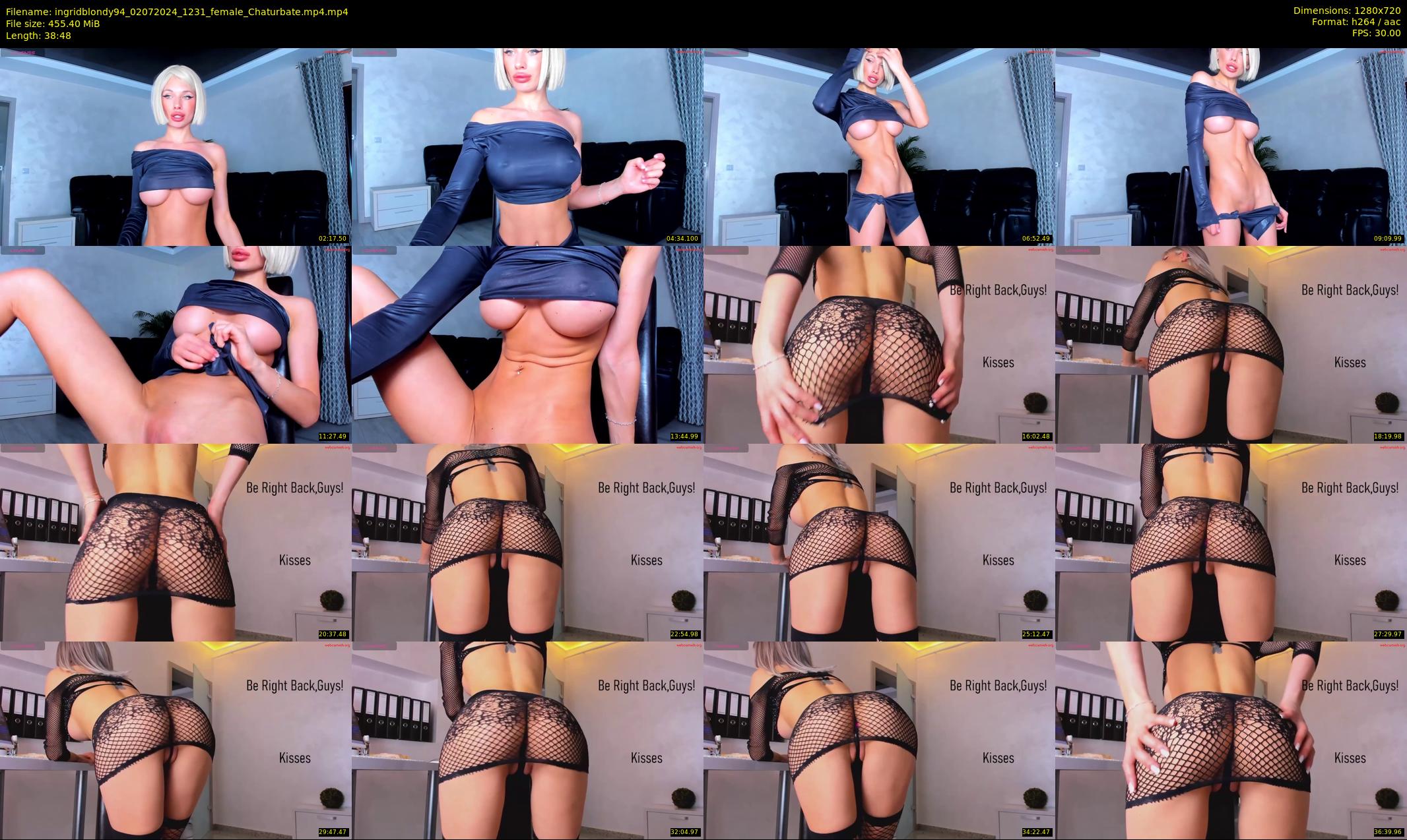 ingridblondy94 — 39 minute Chaturbate female cam show recording, 720p, Jul 2, 2024