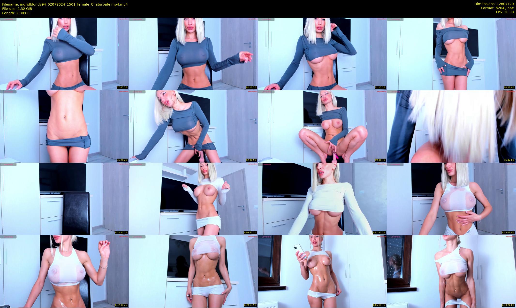 ingridblondy94 — 120 minute Chaturbate female cam show recording, 720p, Jul 2, 2024