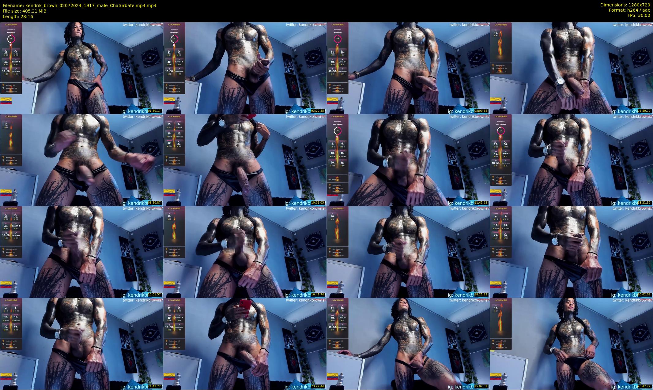 kendrik_brown — 29 minute Chaturbate male cam show recording, 720p, Jul 2, 2024