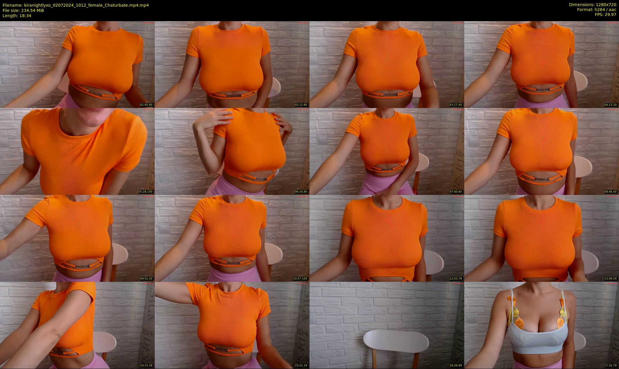 kiranightlyxo — 19 minute Chaturbate female cam show recording, 720p, Jul 2, 2024