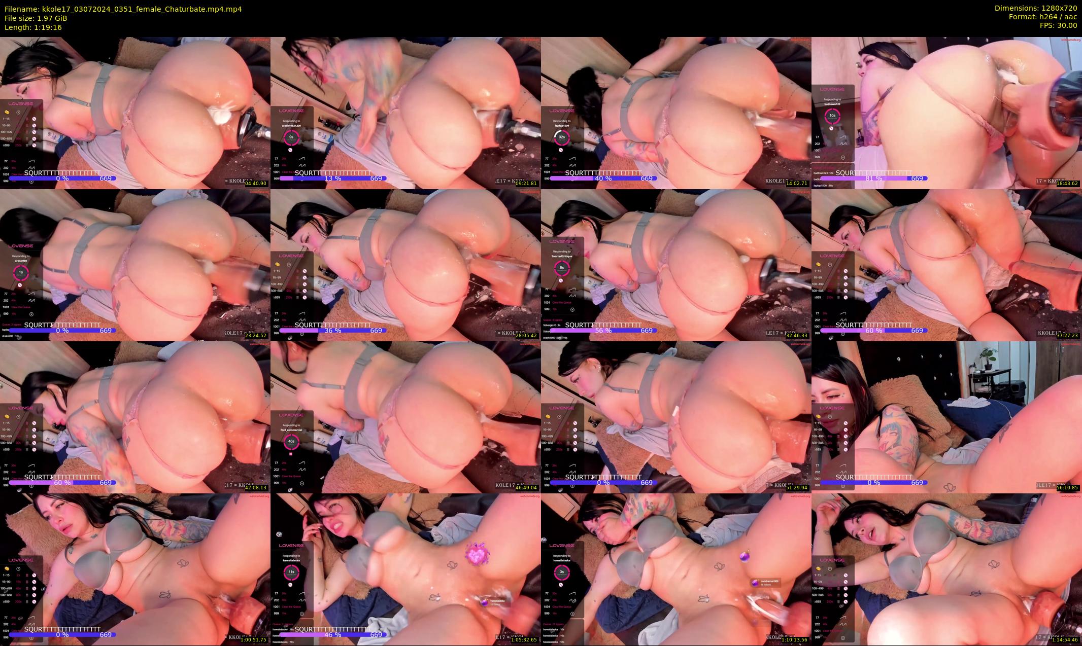 kkole17 — 80 minute Chaturbate female cam show recording, 720p, Jul 3, 2024