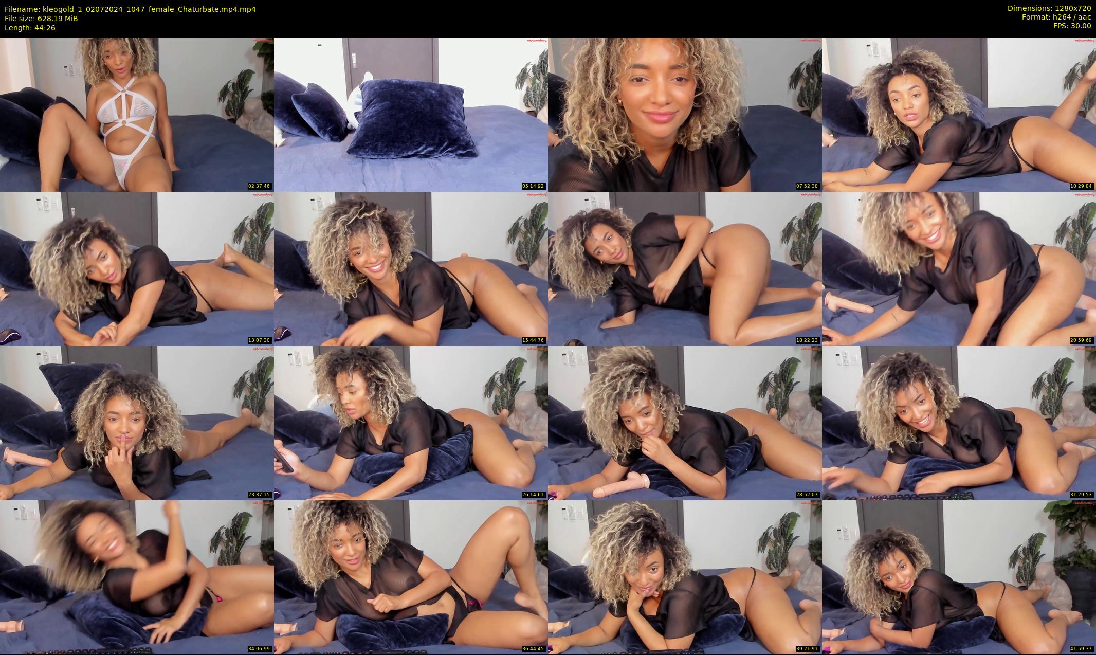 kleogold_1 — 45 minute Chaturbate female cam show recording, 720p, Jul 2, 2024