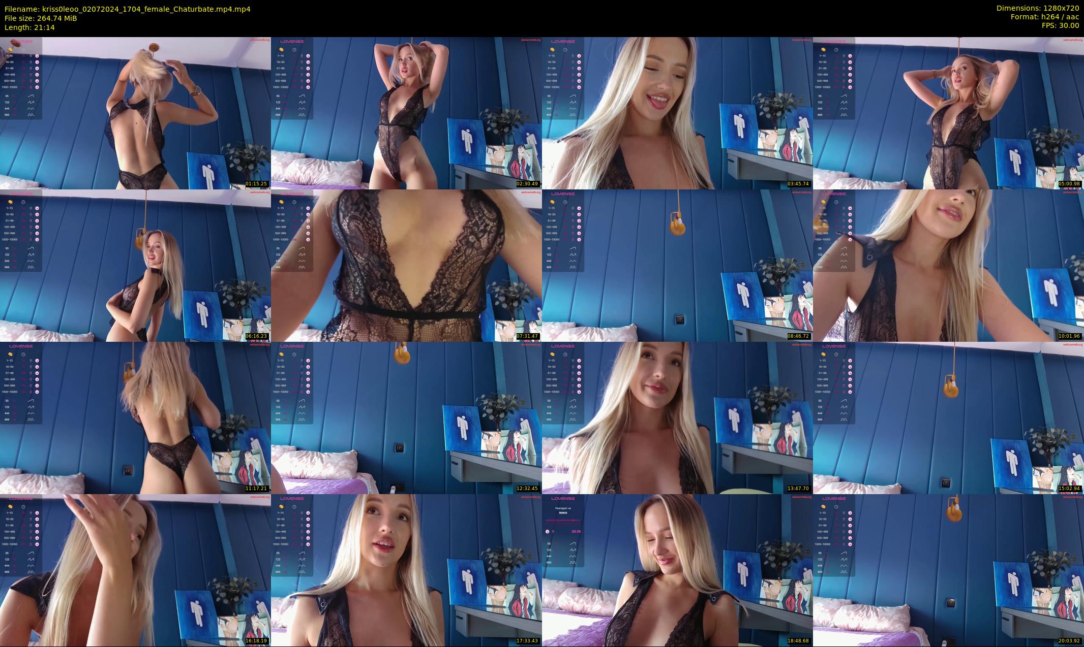 kriss0leoo — 22 minute Chaturbate couple cam show recording, 720p, Jul 2, 2024