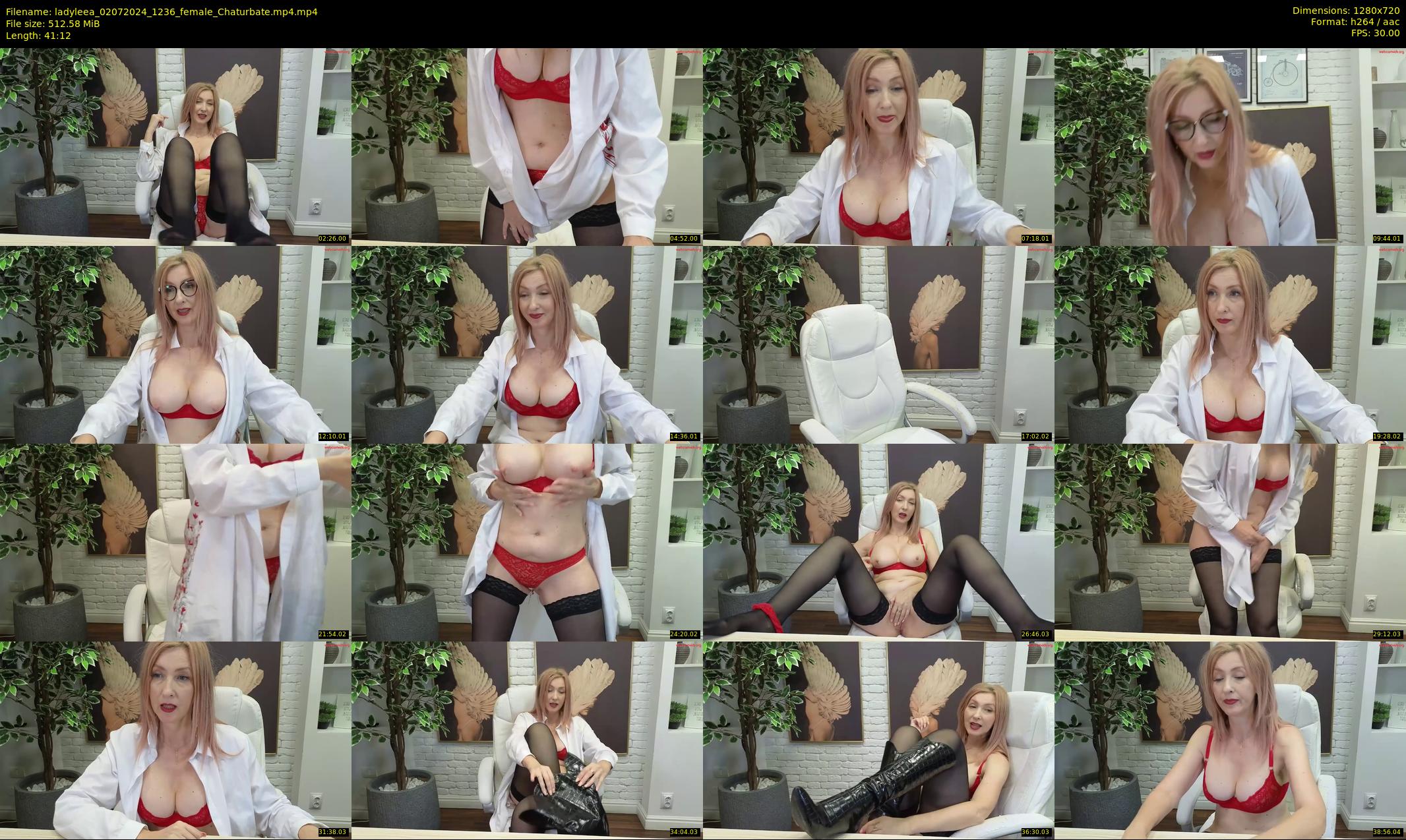 ladyleea — 42 minute Chaturbate female cam show recording, 720p, Jul 2, 2024