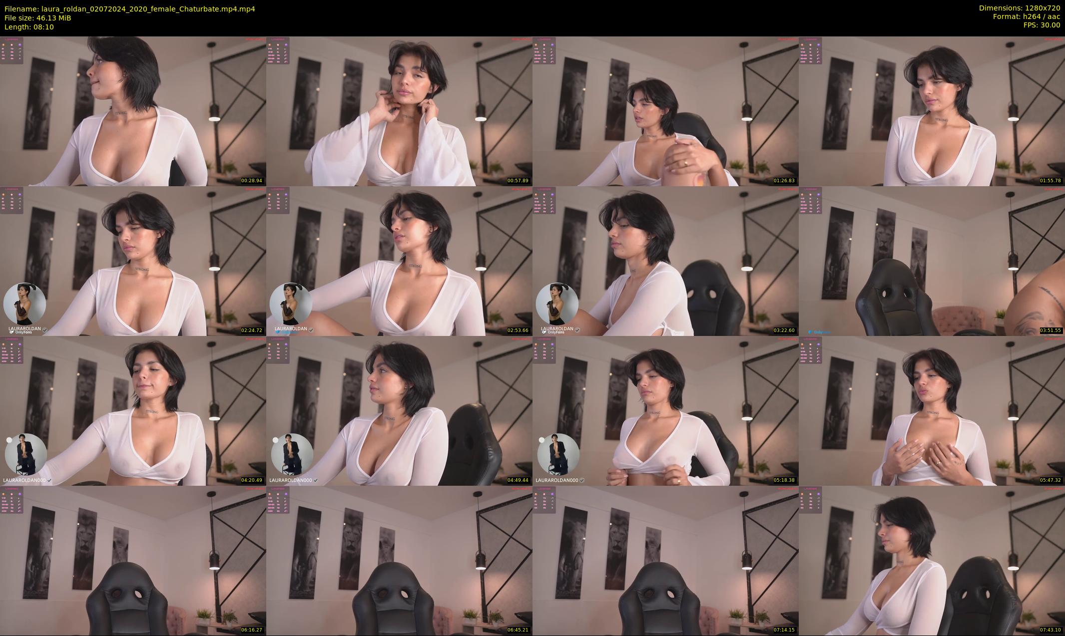 laura_roldan — 9 minute Chaturbate female cam show recording, 720p, Jul 2, 2024