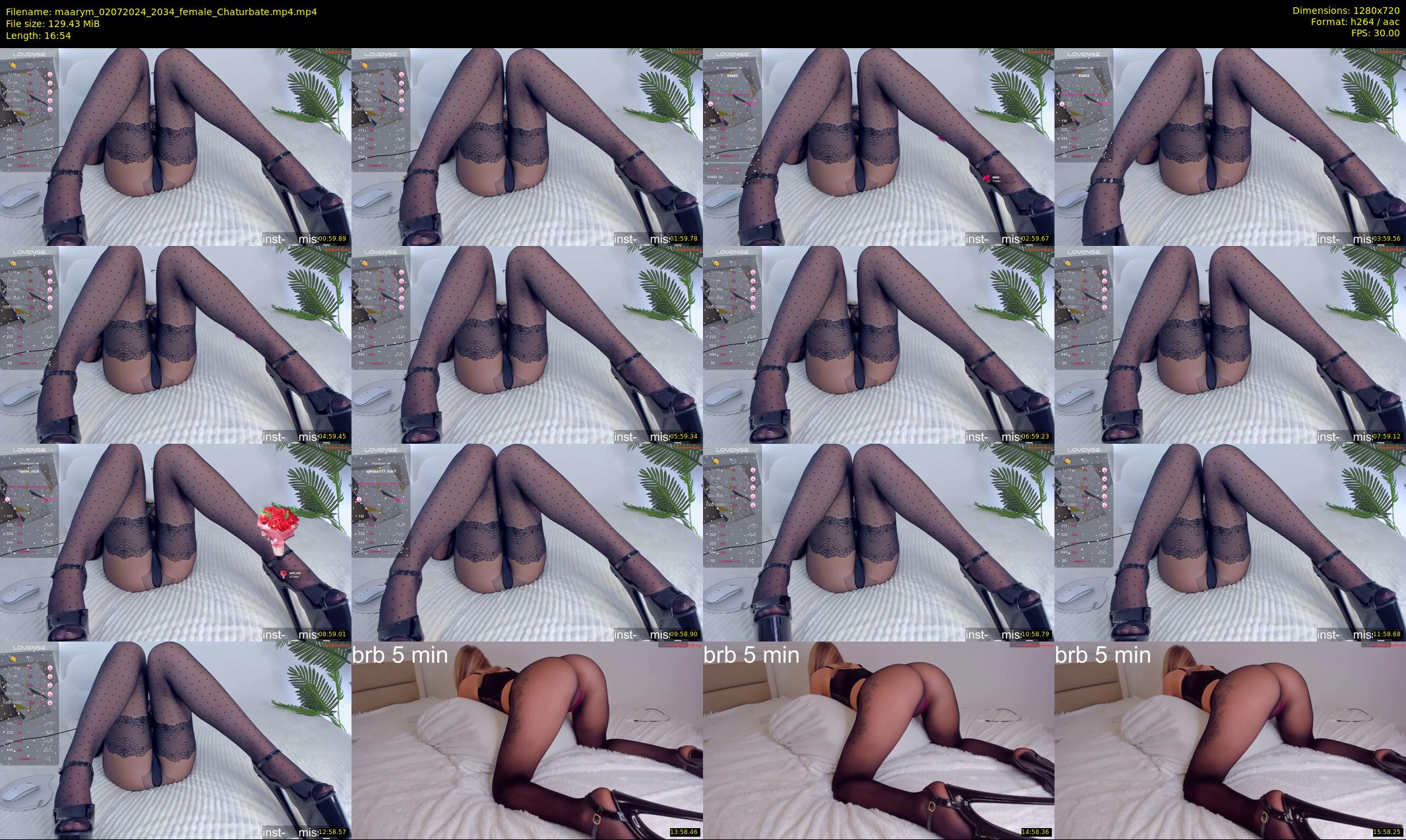 maarym — 17 minute Chaturbate couple cam show recording, 720p, Jul 2, 2024