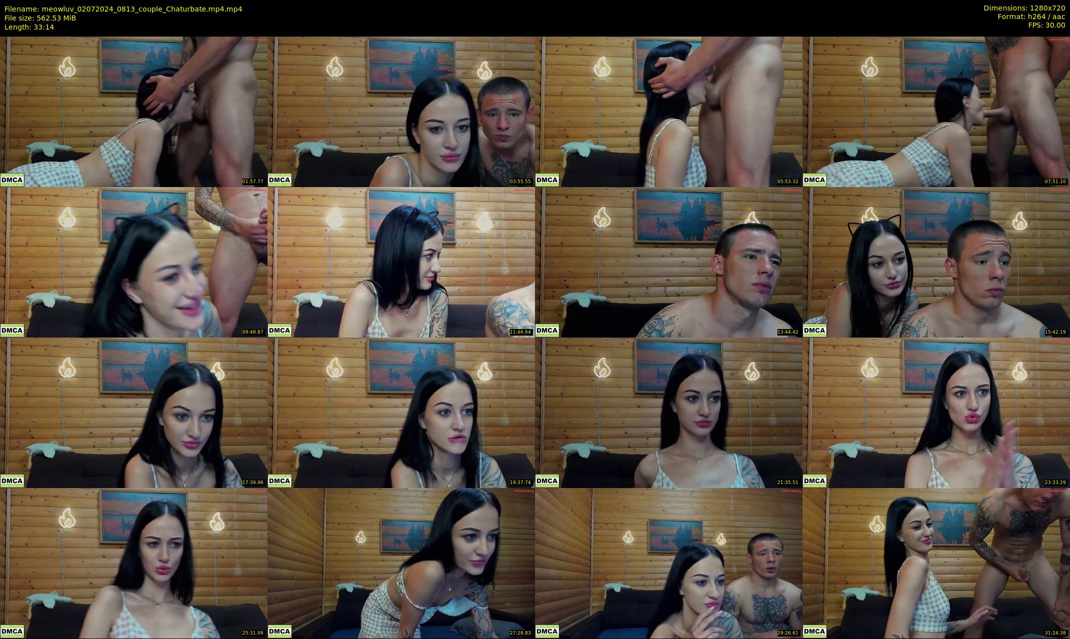 meowluv — 34 minute Chaturbate couple cam show recording, 720p, Jul 2, 2024