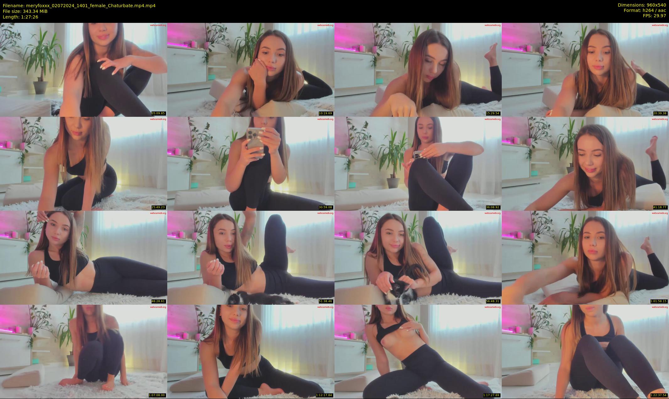 meryfoxxx — 88 minute Chaturbate female cam show recording, 480p, Jul 2, 2024
