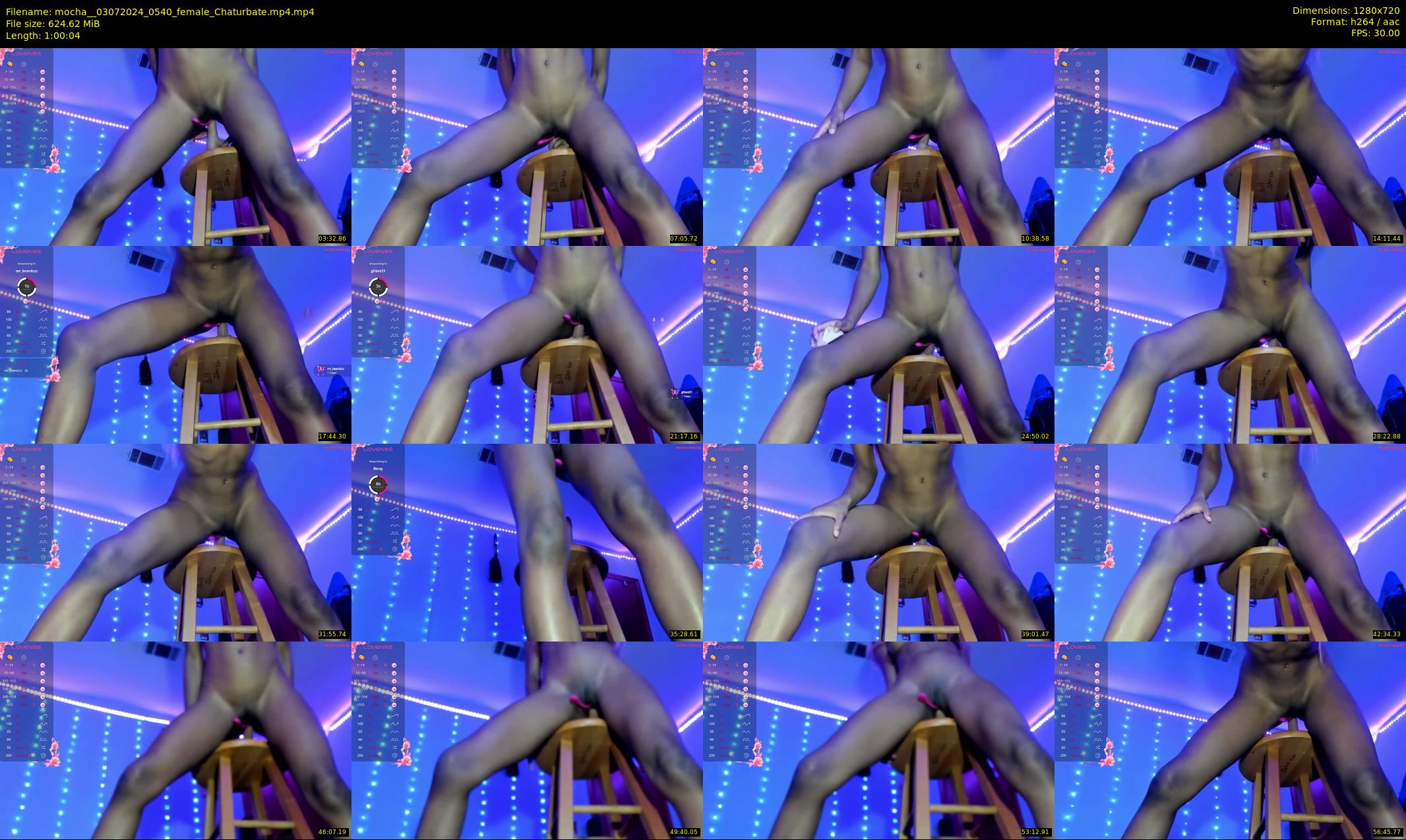 mocha_ — 61 minute Chaturbate female cam show recording, 720p, Jul 3, 2024