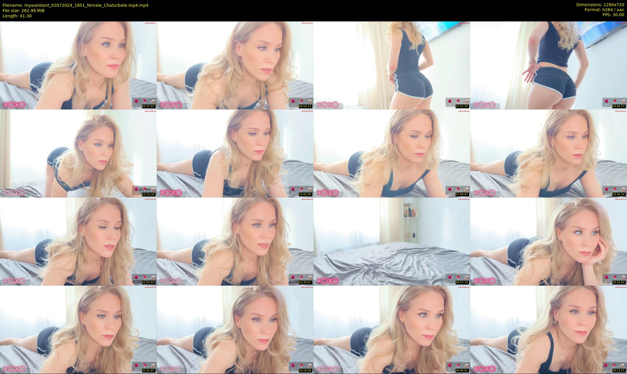 myassistant — 42 minute Chaturbate female cam show recording, 720p, Jul 2, 2024