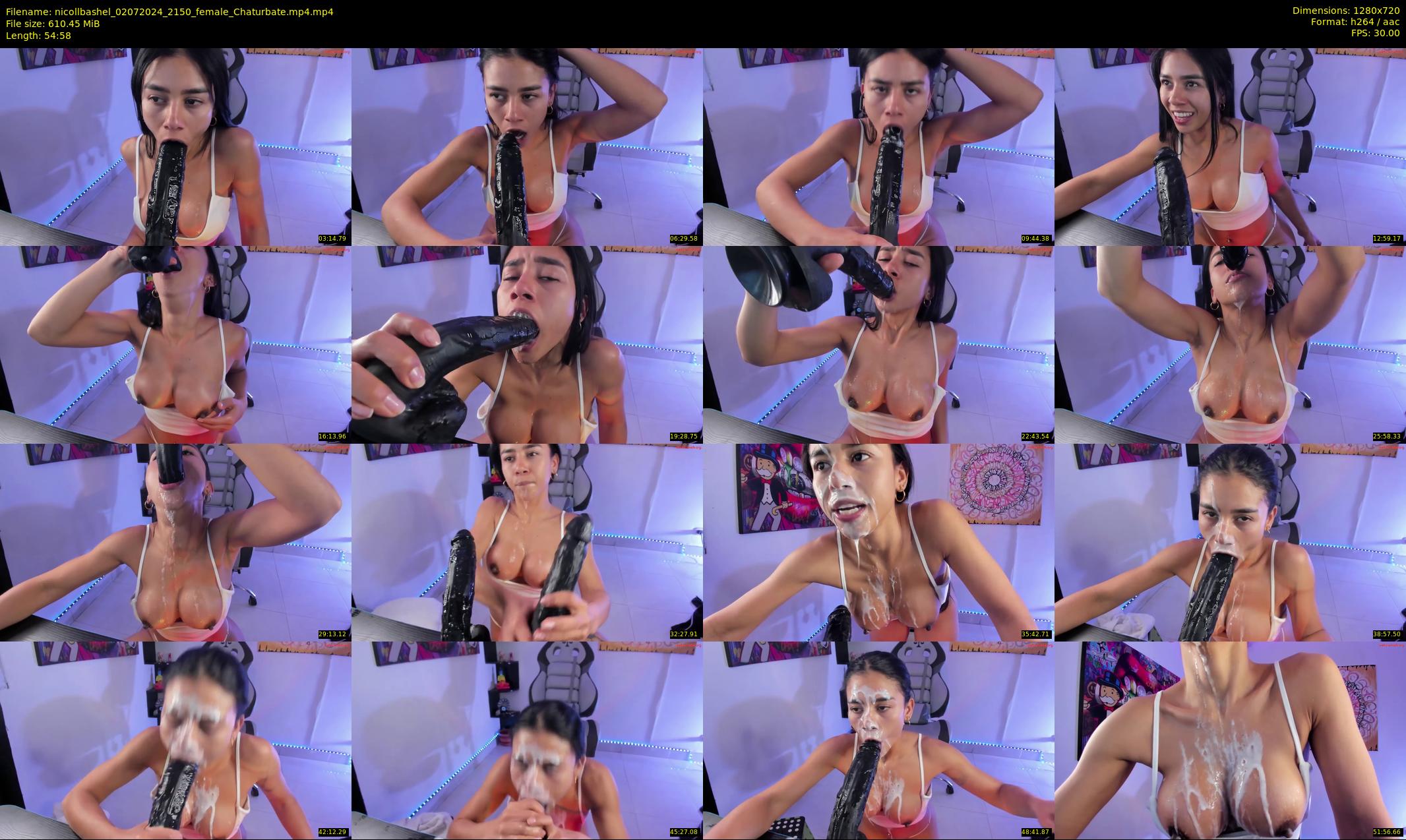 nicollbashel — 55 minute Chaturbate female cam show recording, 720p, Jul 2, 2024