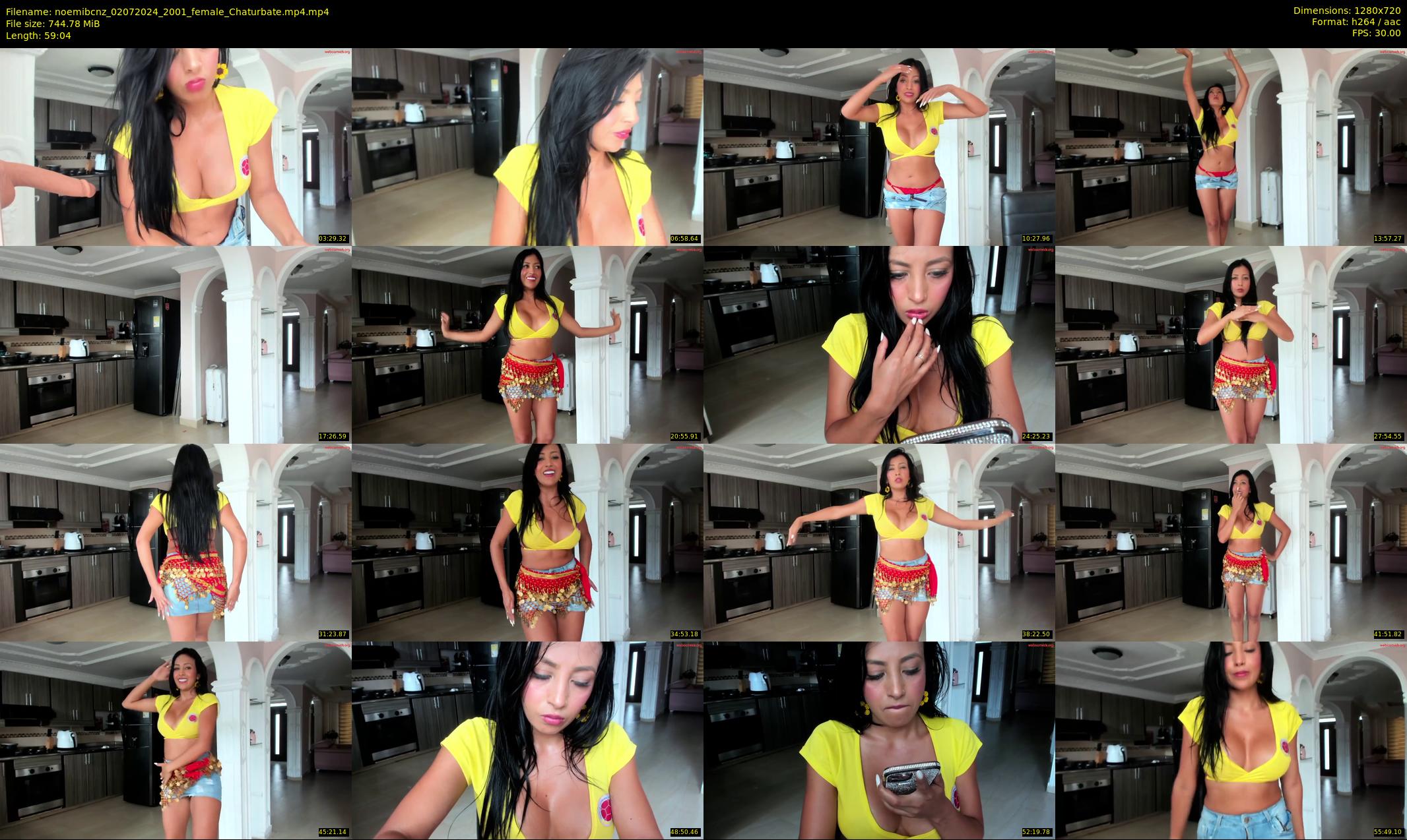 noemibcnz — 60 minute Chaturbate couple cam show recording, 720p, Jul 2, 2024