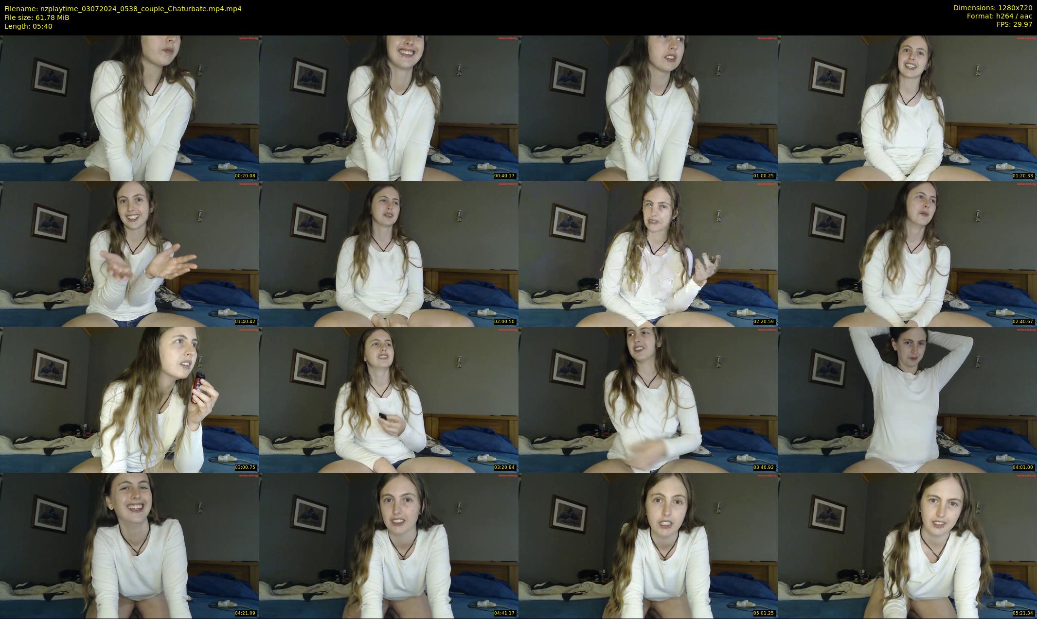 nzplaytime — 6 minute Chaturbate couple cam show recording, 720p, Jul 3, 2024