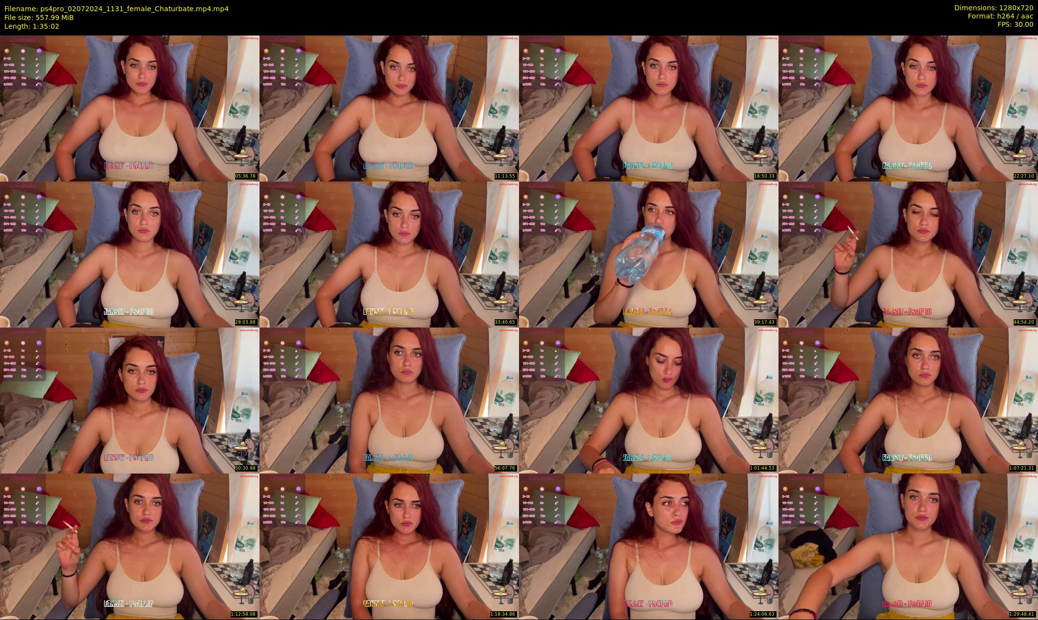 ps4pro — 96 minute Chaturbate female cam show recording, 720p, Jul 2, 2024