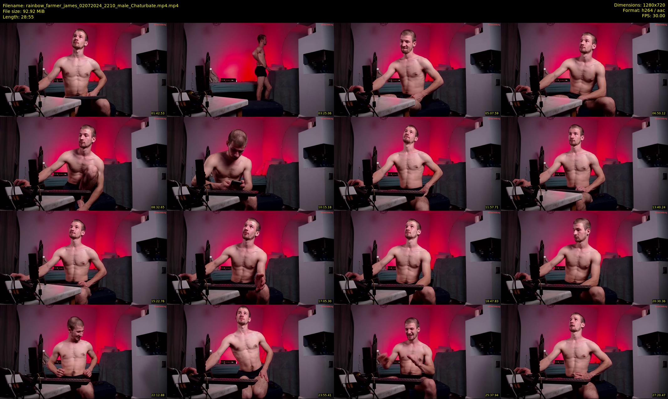 rainbow_farmer_james — 29 minute Chaturbate male cam show recording, 720p, Jul 2, 2024