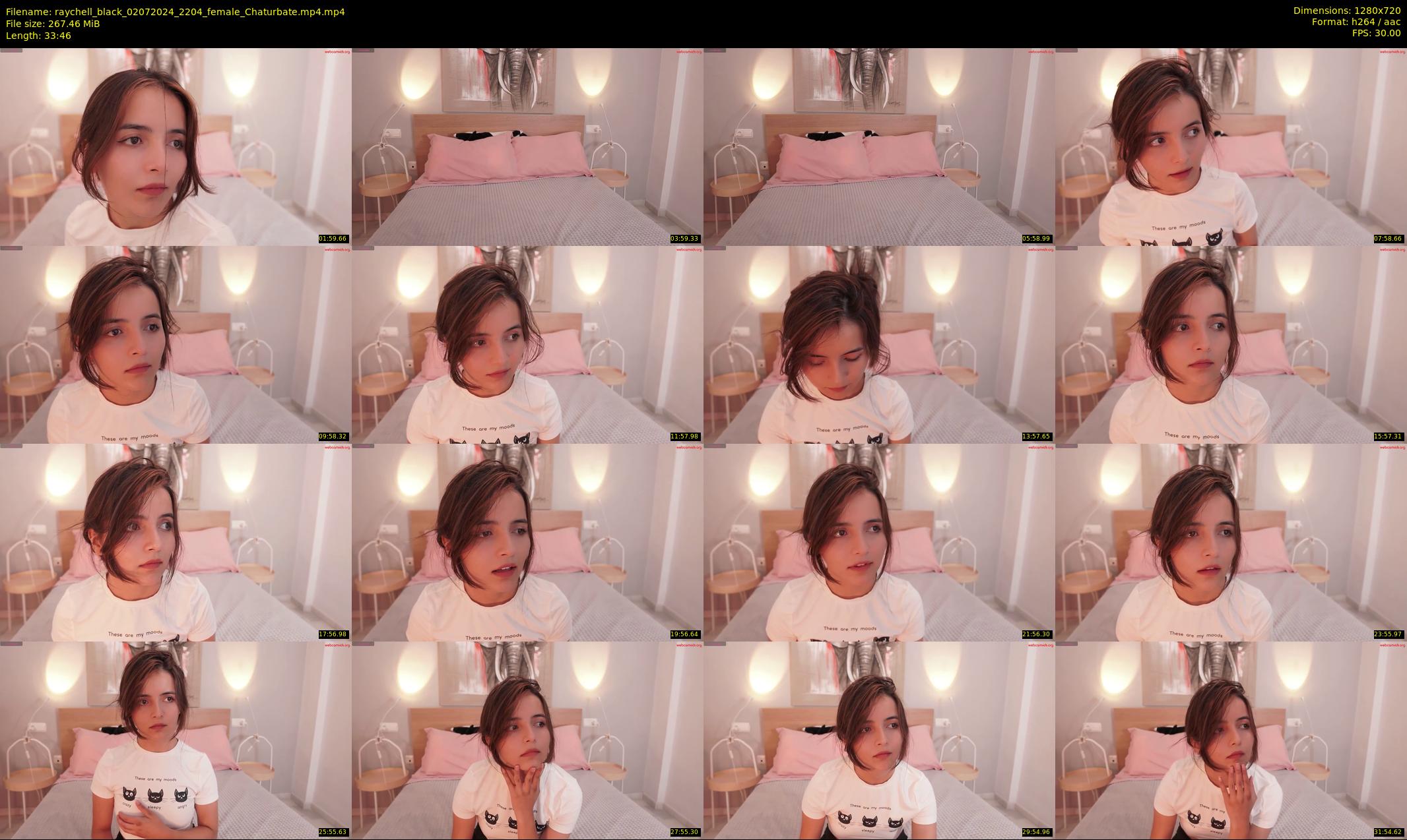 raychell_black — 34 minute Chaturbate female cam show recording, 720p, Jul 2, 2024