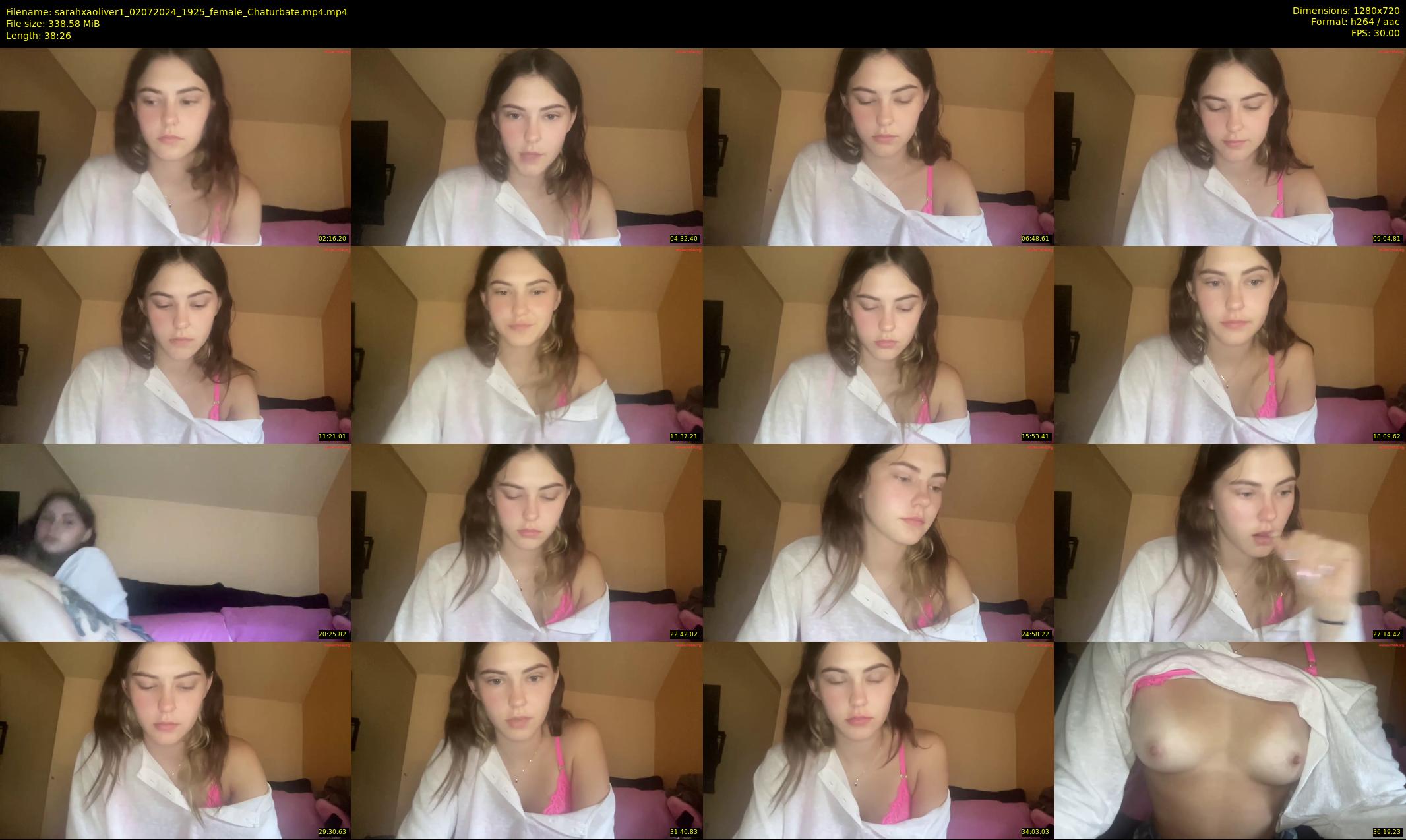 sarahxaoliver1 — 39 minute Chaturbate couple cam show recording, 720p, Jul 2, 2024