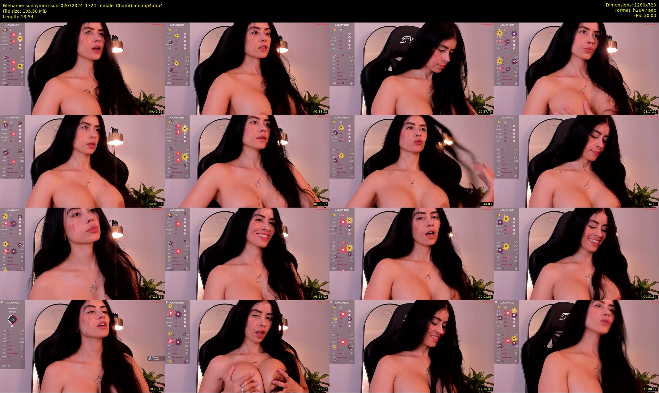 sunnymorrison — 14 minute Chaturbate female cam show recording, 720p, Jul 2, 2024