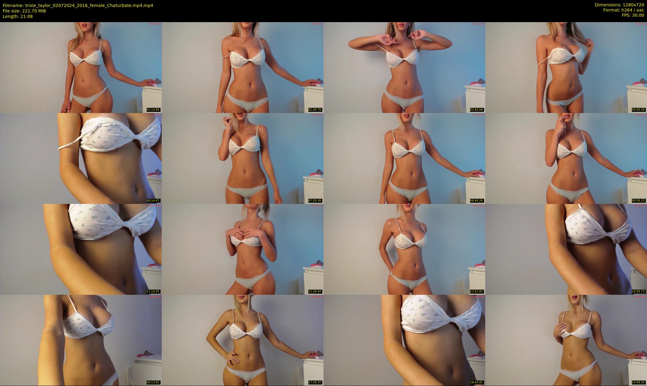 trixie_taylor — 22 minute Chaturbate female cam show recording, 720p, Jul 2, 2024