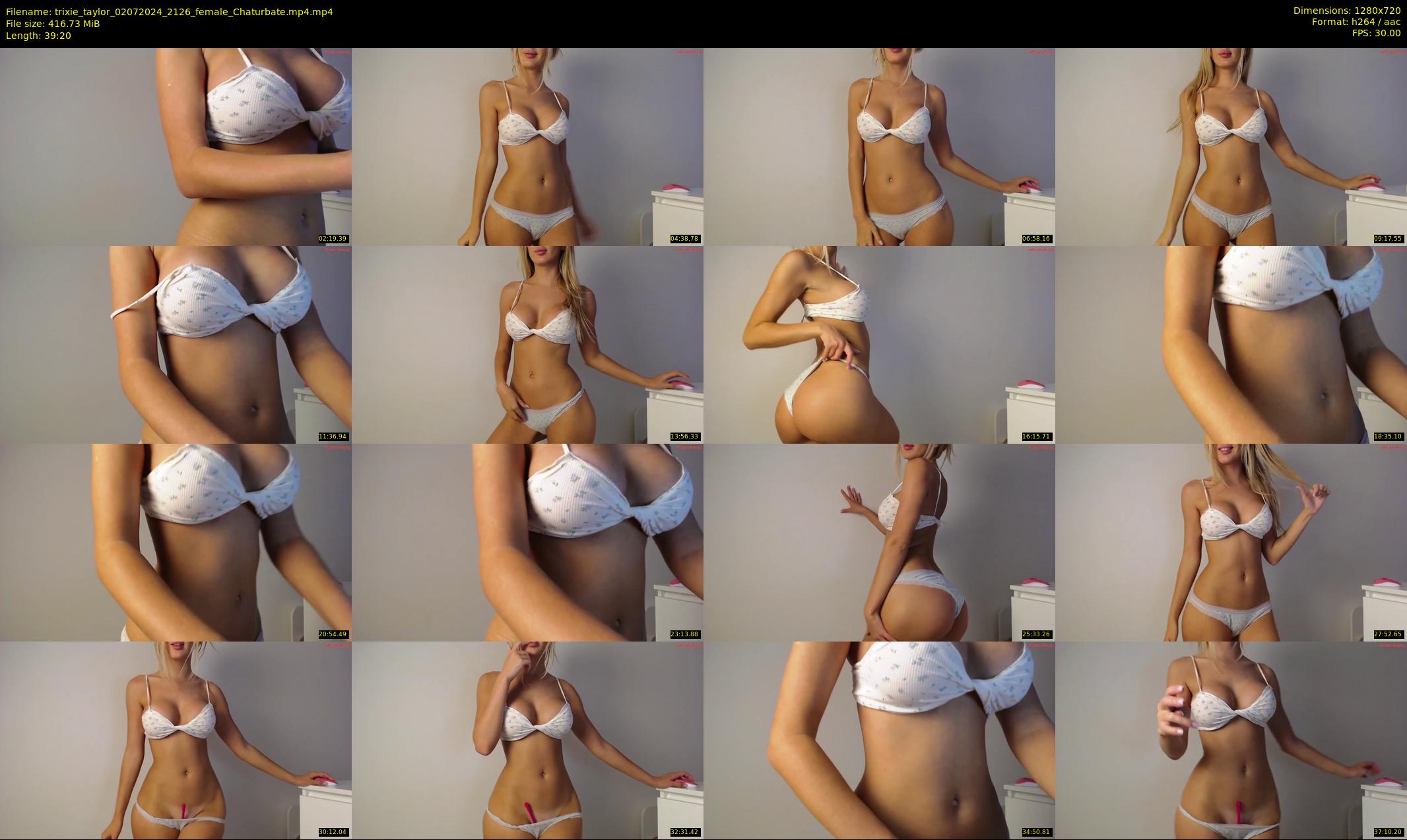 trixie_taylor — 40 minute Chaturbate female cam show recording, 720p, Jul 2, 2024