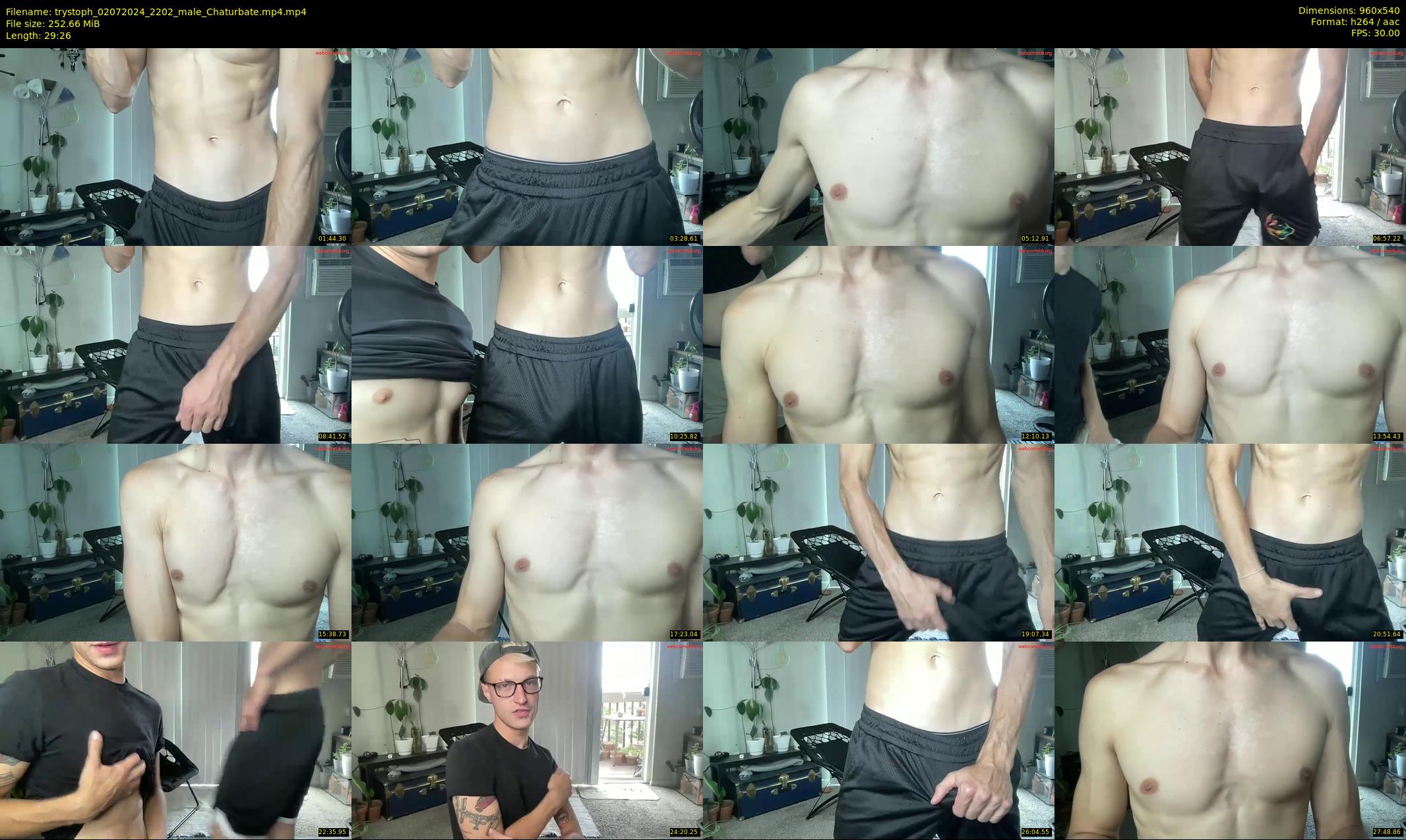 trystoph — 30 minute Chaturbate male cam show recording, 480p, Jul 2, 2024