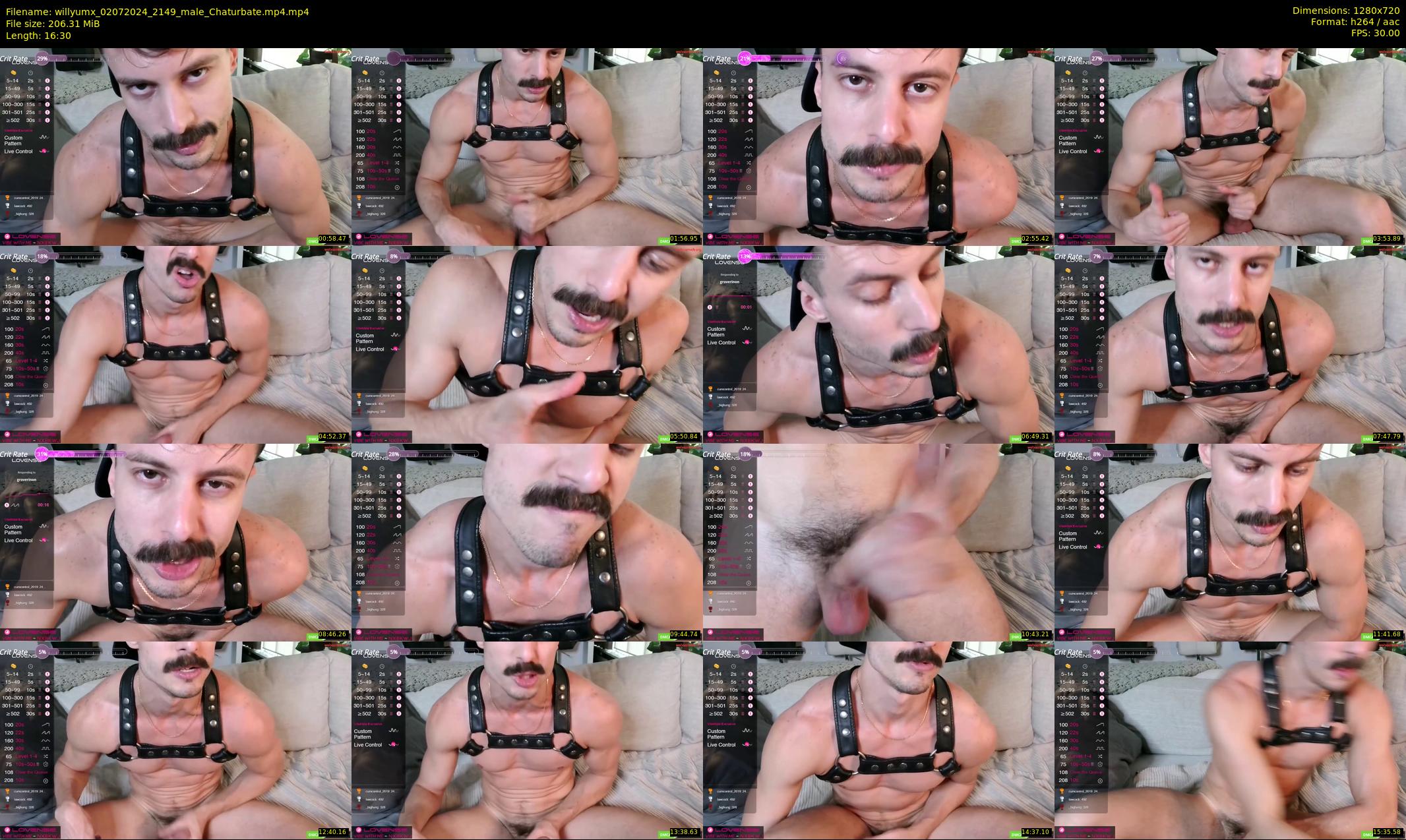 willyumx — 17 minute Chaturbate male cam show recording, 720p, Jul 2, 2024
